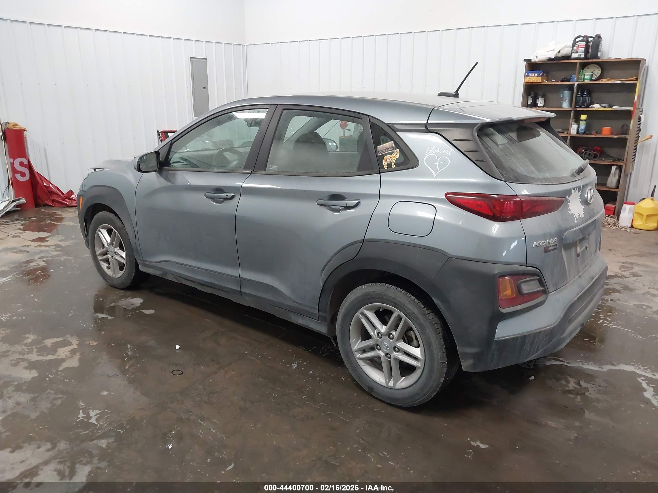2021 Hyundai Kona Se Light Blue vin: KM8K12AA7MU644288