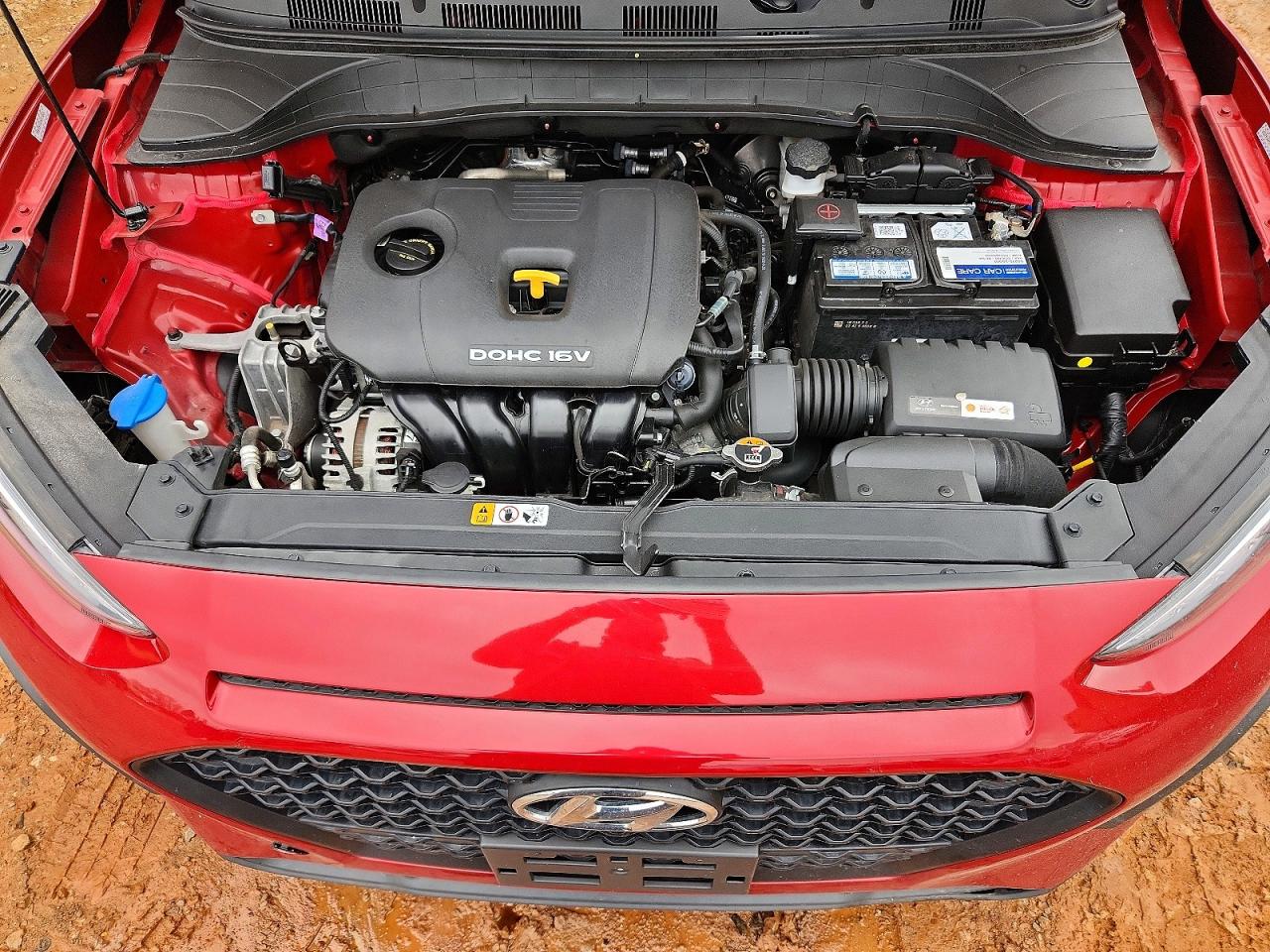 2021 Hyundai Kona Se Red vin: KM8K12AA8MU665859