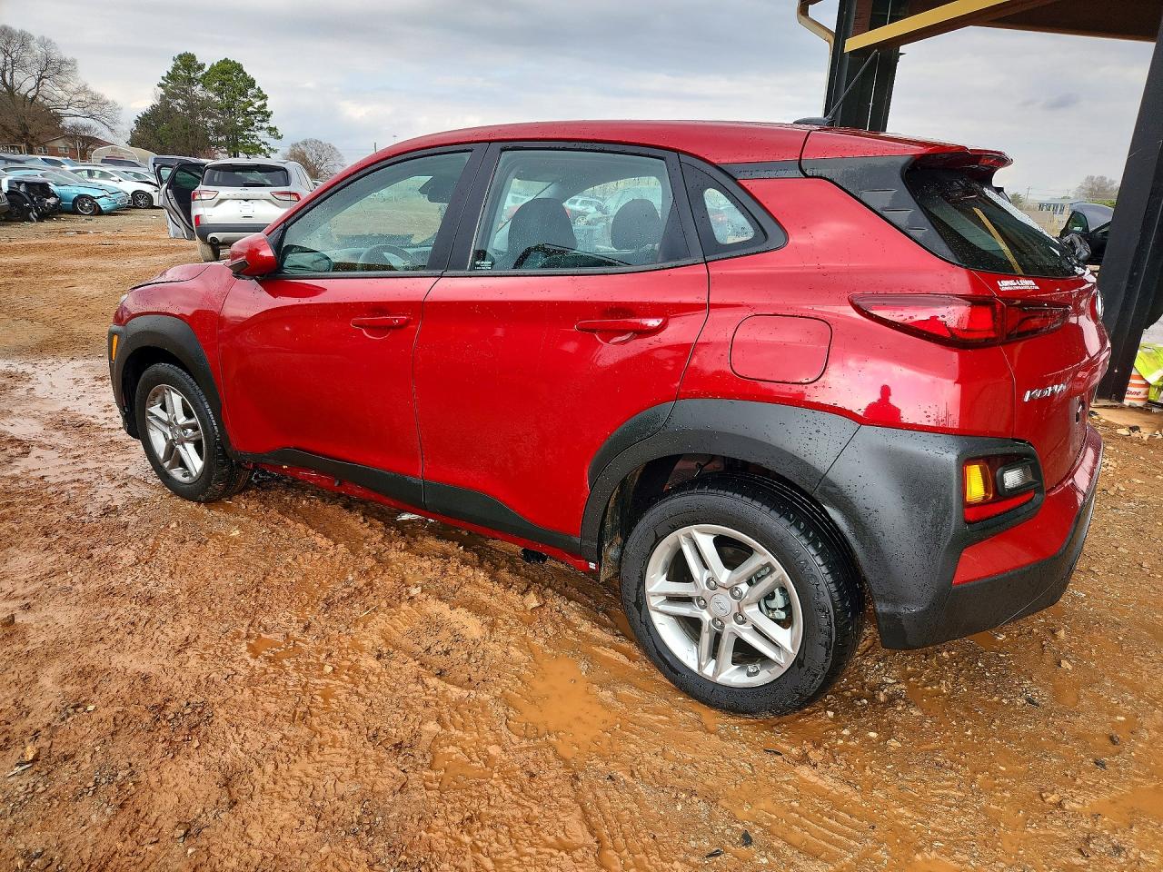 2021 Hyundai Kona Se Red vin: KM8K12AA8MU665859