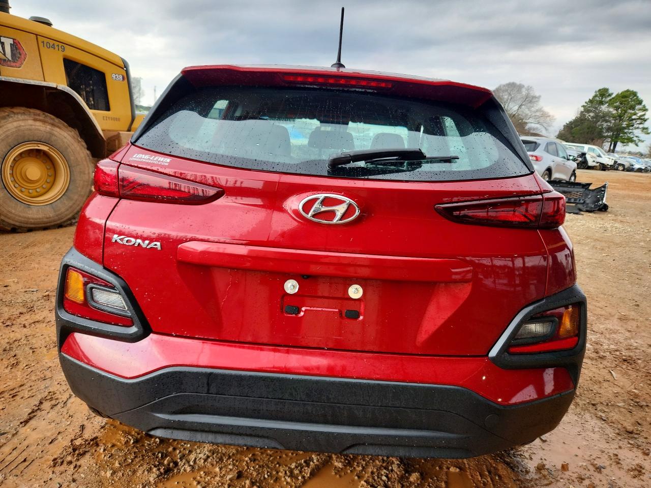 2021 Hyundai Kona Se Red vin: KM8K12AA8MU665859
