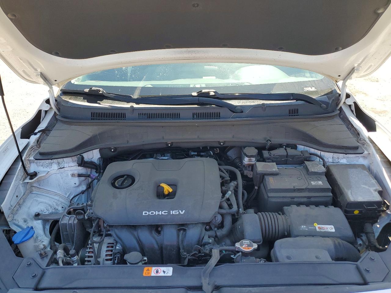 2021 Hyundai Kona Se White vin: KM8K12AA8MU722898