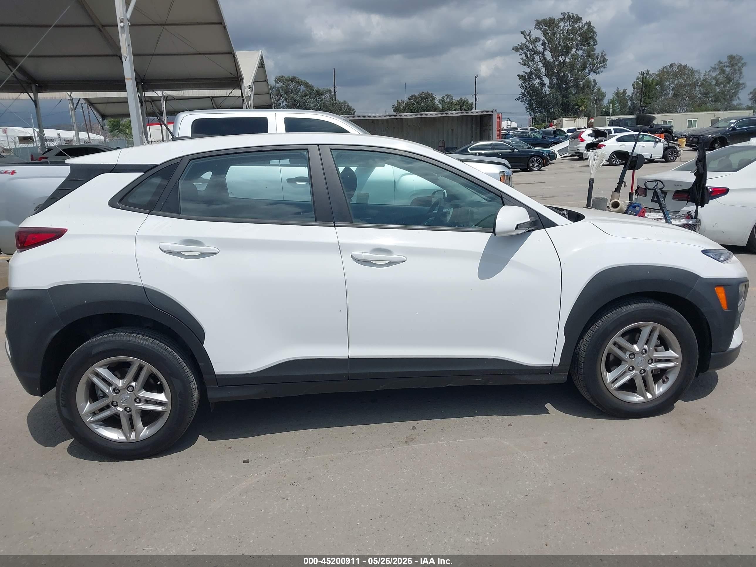 2021 Hyundai Kona Se White vin: KM8K12AA9MU741623