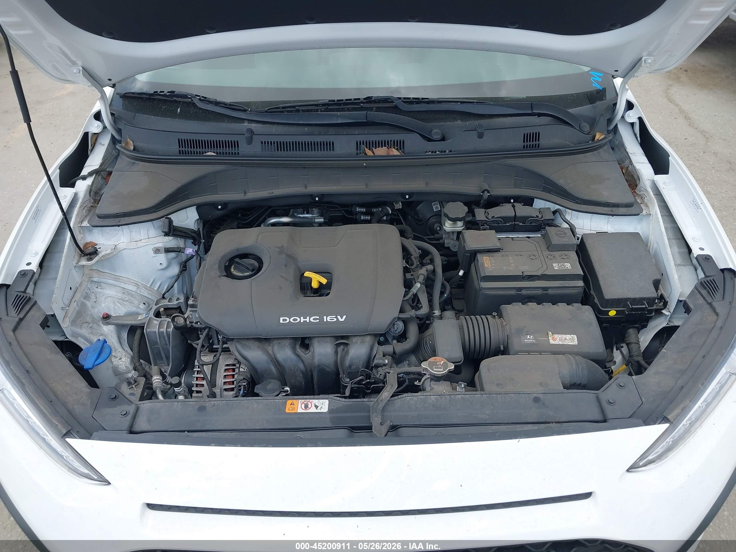 2021 Hyundai Kona Se White vin: KM8K12AA9MU741623