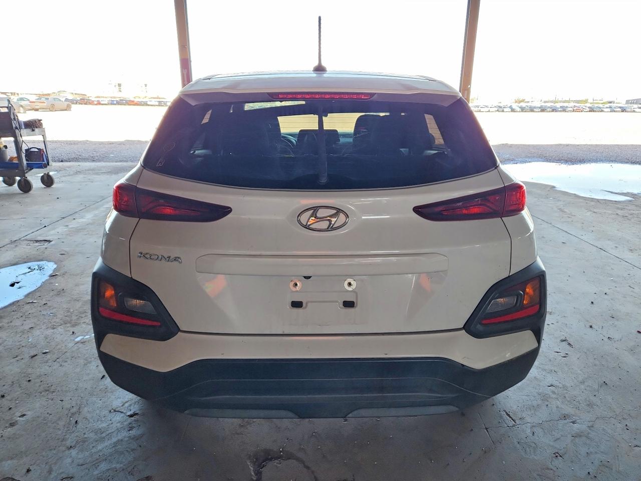 2021 Hyundai Kona Se White vin: KM8K12AAXMU663899
