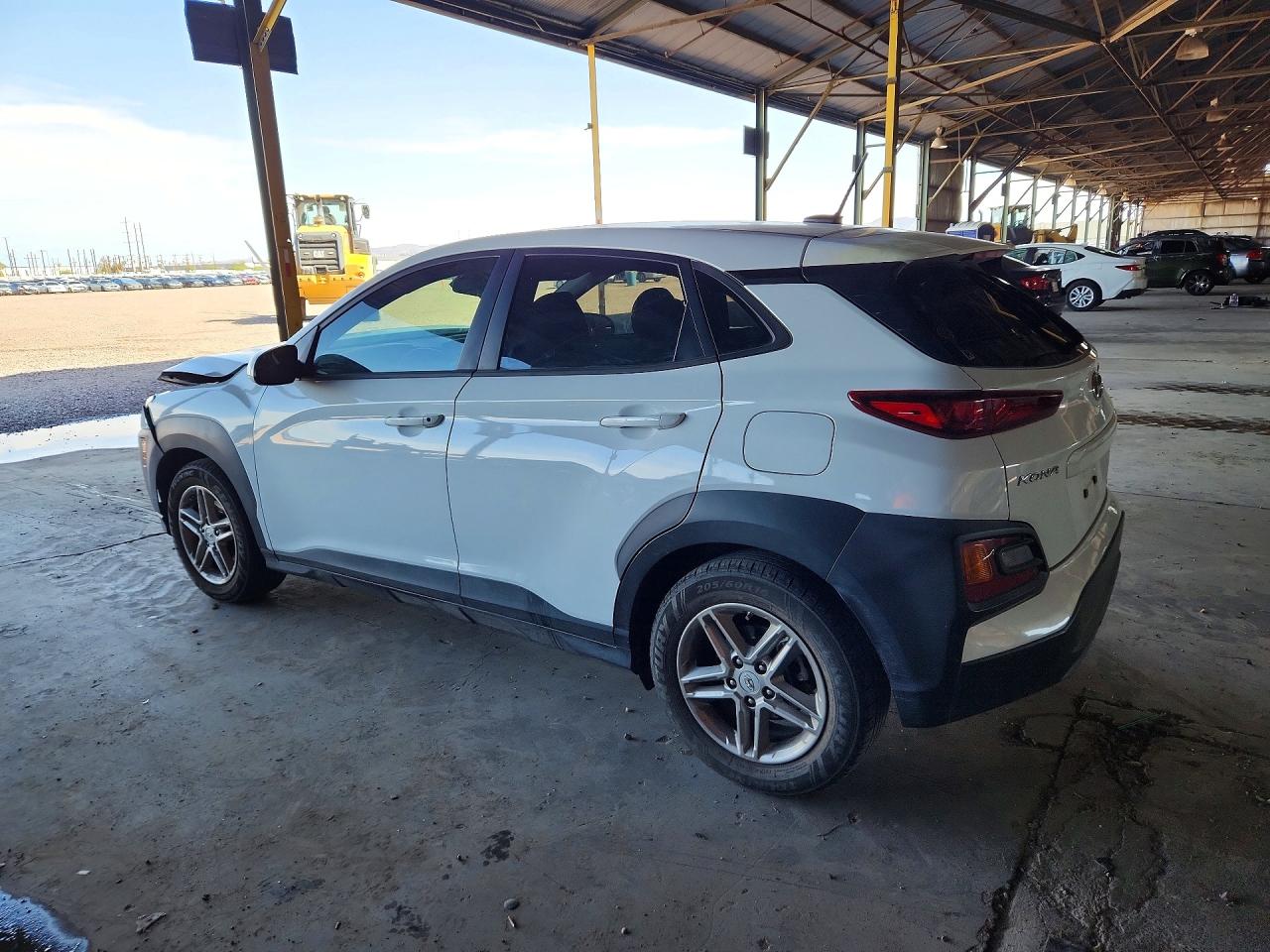 2021 Hyundai Kona Se White vin: KM8K12AAXMU663899