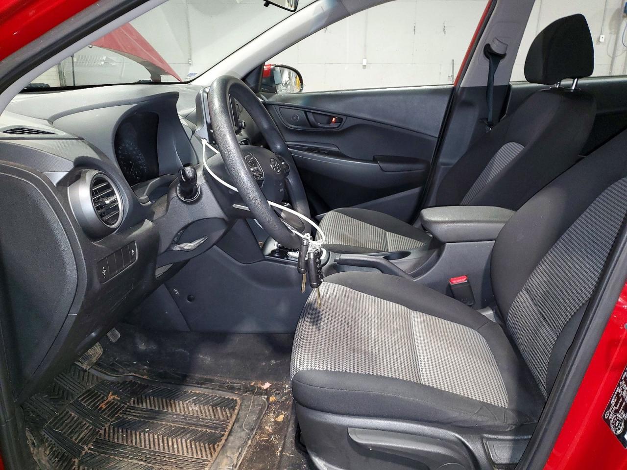 2019 Hyundai Kona Se Red vin: KM8K1CAA4KU206332