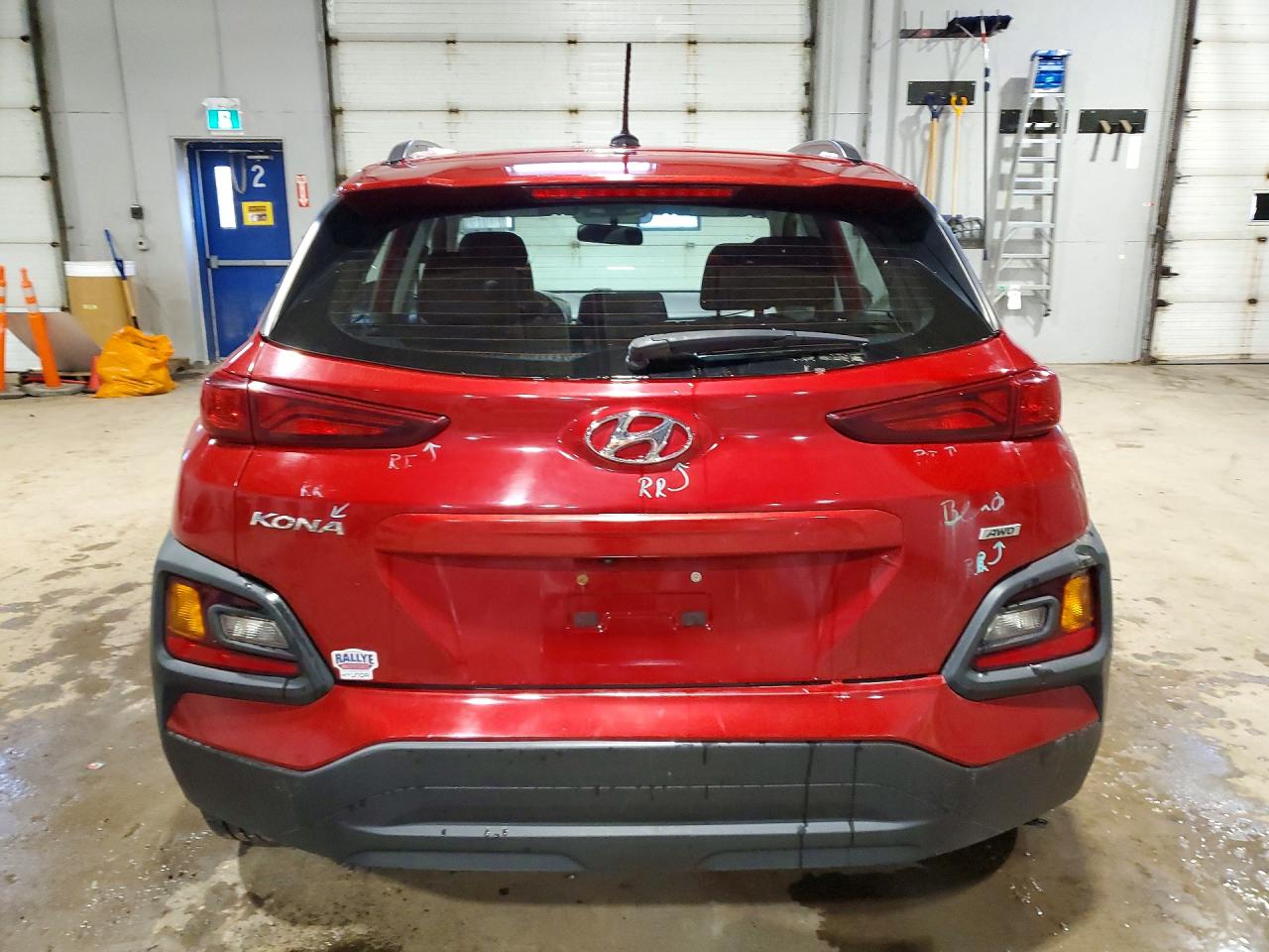 2019 Hyundai Kona Se Red vin: KM8K1CAA4KU206332