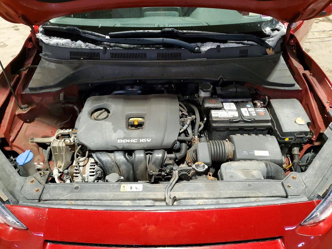 2019 Hyundai Kona Se Red vin: KM8K1CAA4KU206332