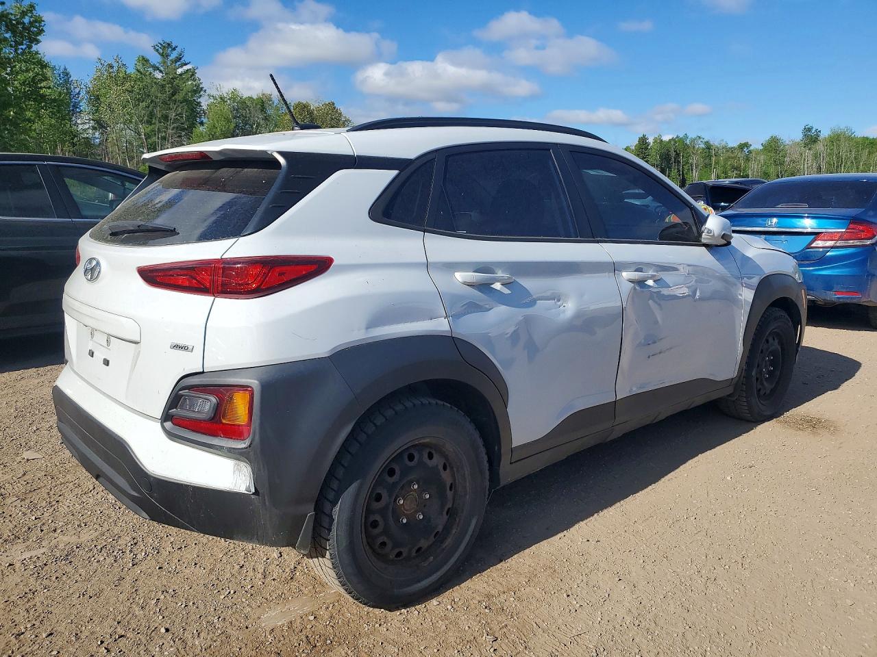 2019 Hyundai Kona Se Белый vin: KM8K1CAA5KU329993