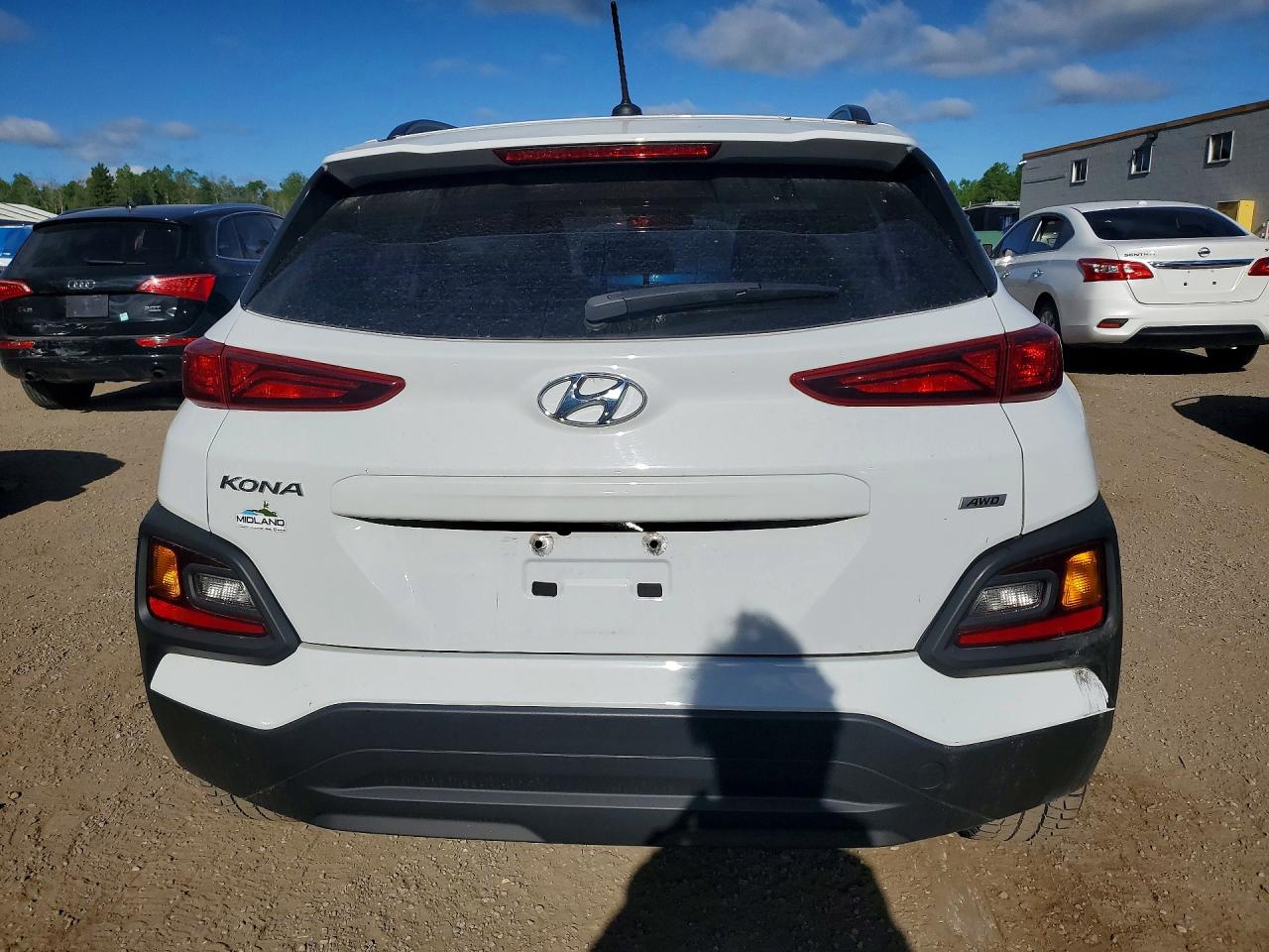 2019 Hyundai Kona Se Белый vin: KM8K1CAA5KU329993