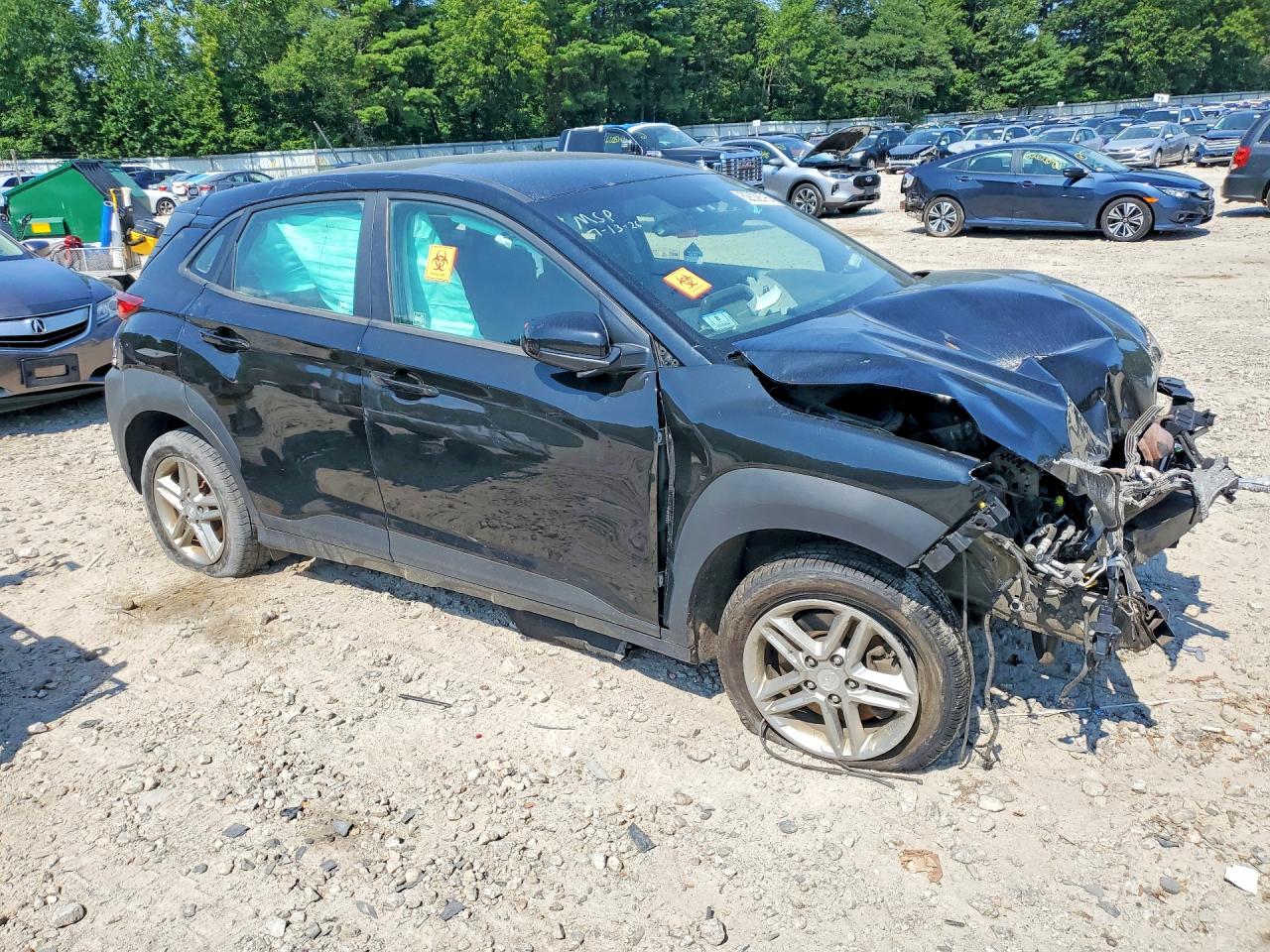 2018 Hyundai Kona Se Black vin: KM8K1CAA6JU147220