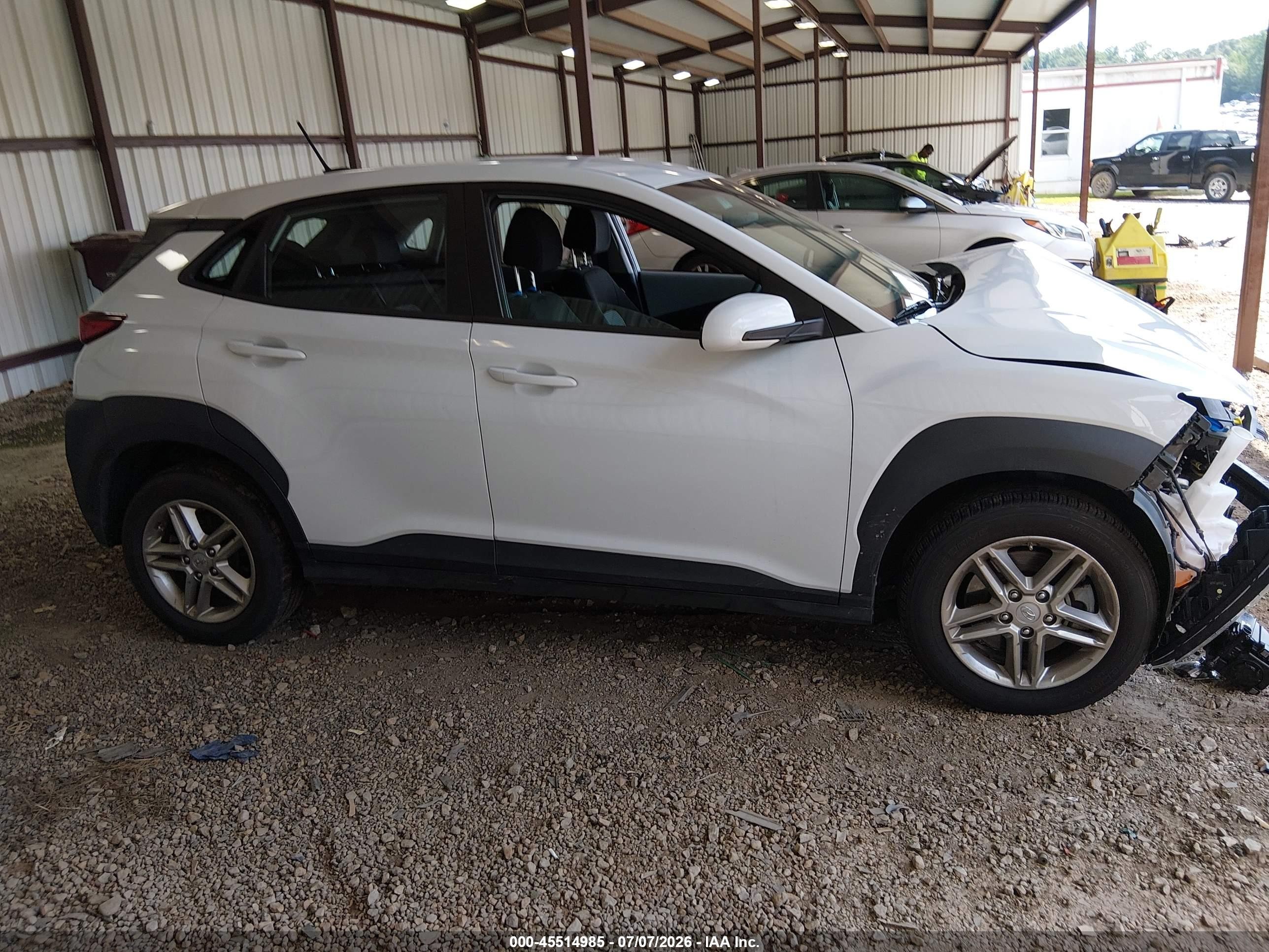 2021 Hyundai Kona Se White vin: KM8K1CAA6MU659693