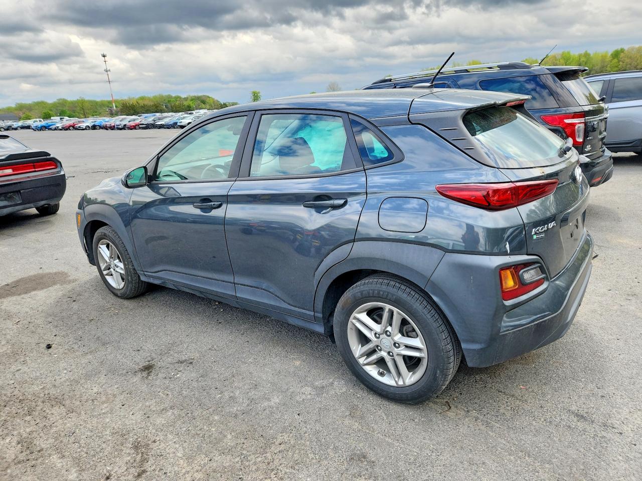 2021 Hyundai Kona Se Угольный vin: KM8K1CAA6MU680317
