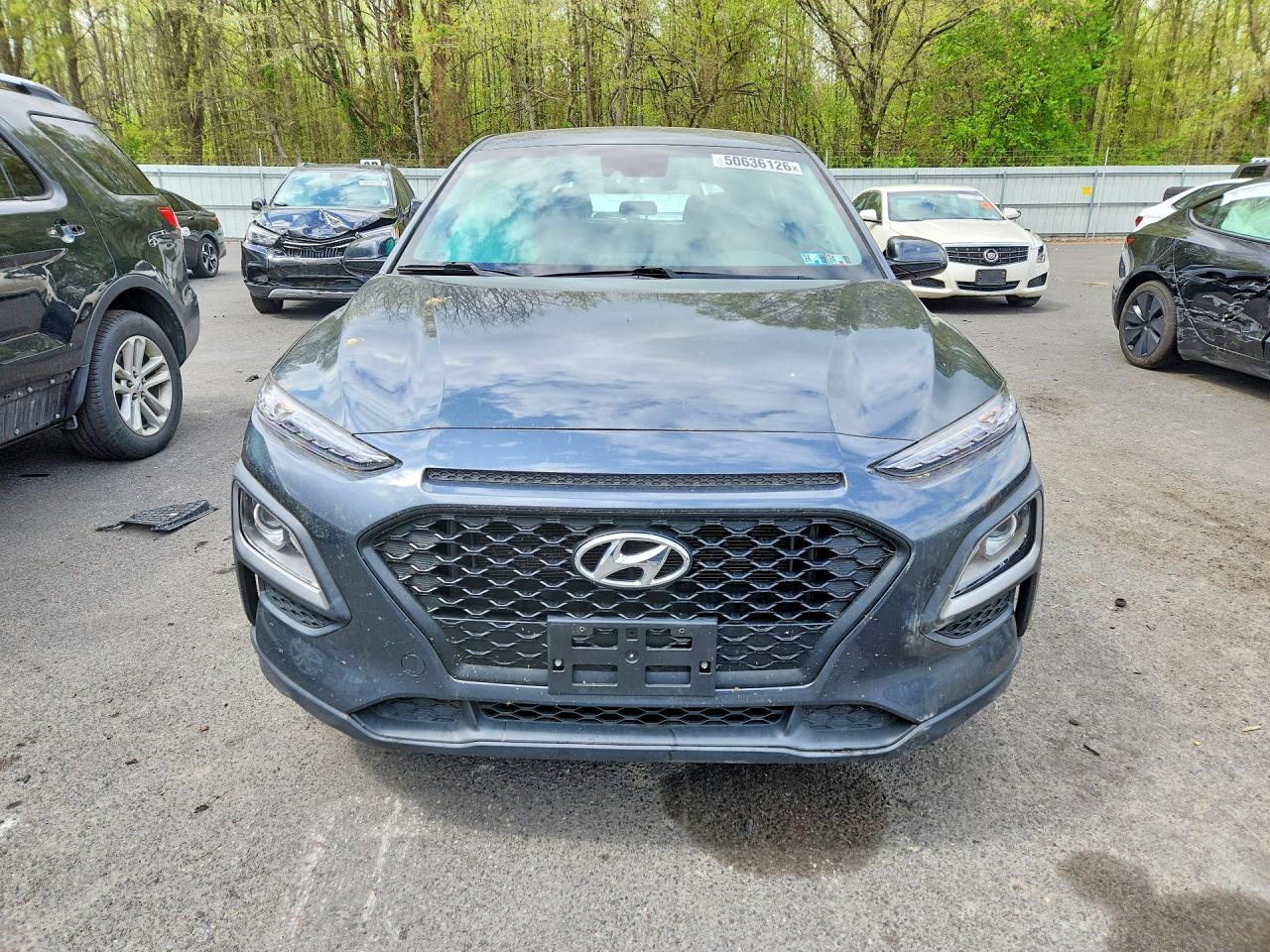 2021 Hyundai Kona Se Угольный vin: KM8K1CAA6MU680317