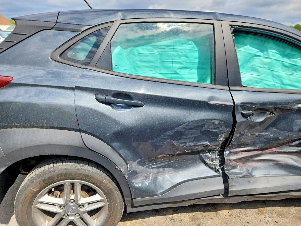 2021 Hyundai Kona Se Угольный vin: KM8K1CAA6MU680317