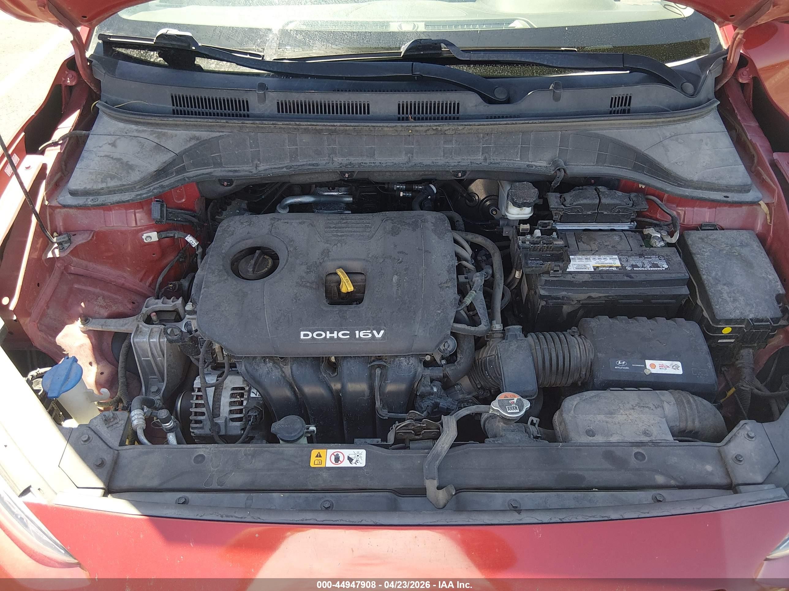 2018 Hyundai Kona Se Красный vin: KM8K1CAAXJU113846