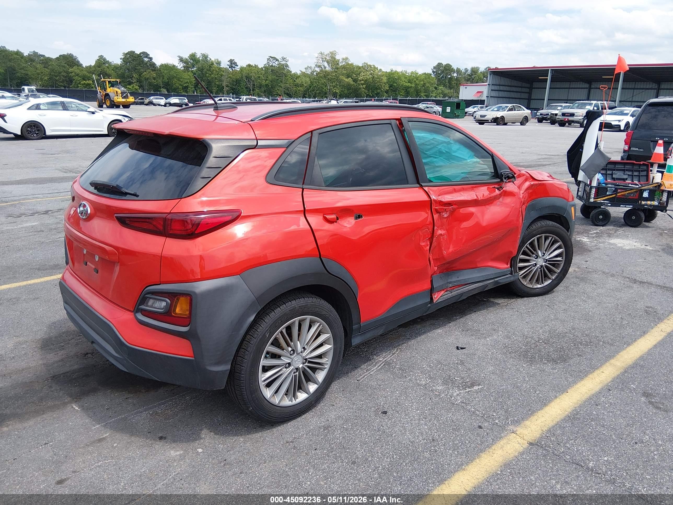 2019 Hyundai Kona Sel Оранжевый vin: KM8K22AA0KU351164