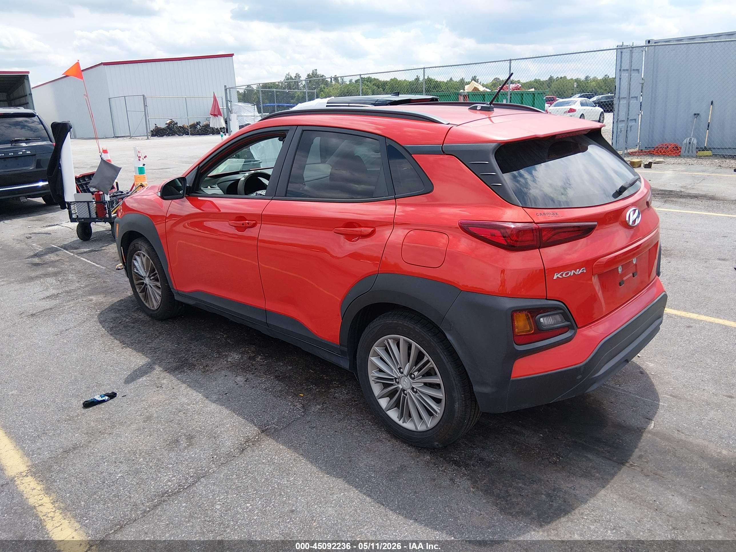 2019 Hyundai Kona Sel Оранжевый vin: KM8K22AA0KU351164