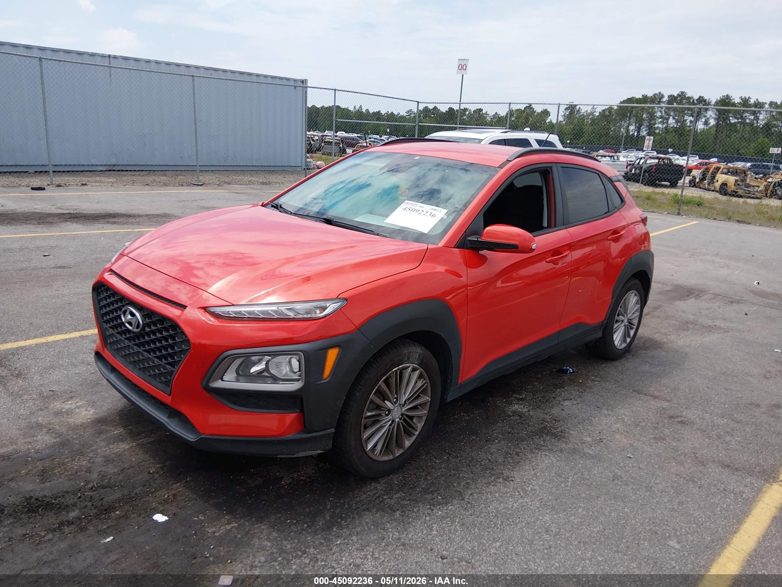 2019 Hyundai Kona Sel Оранжевый vin: KM8K22AA0KU351164