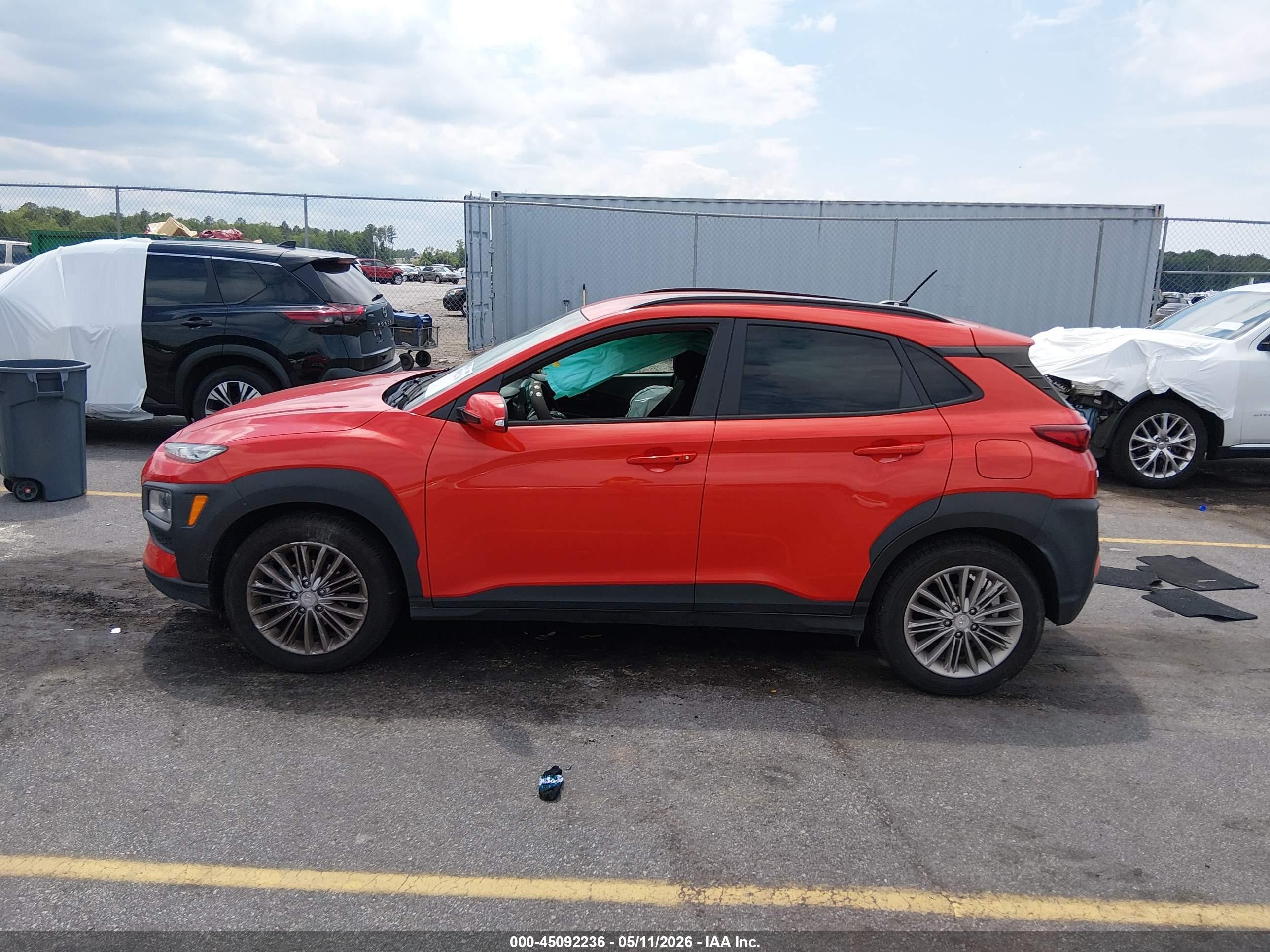 2019 Hyundai Kona Sel Оранжевый vin: KM8K22AA0KU351164