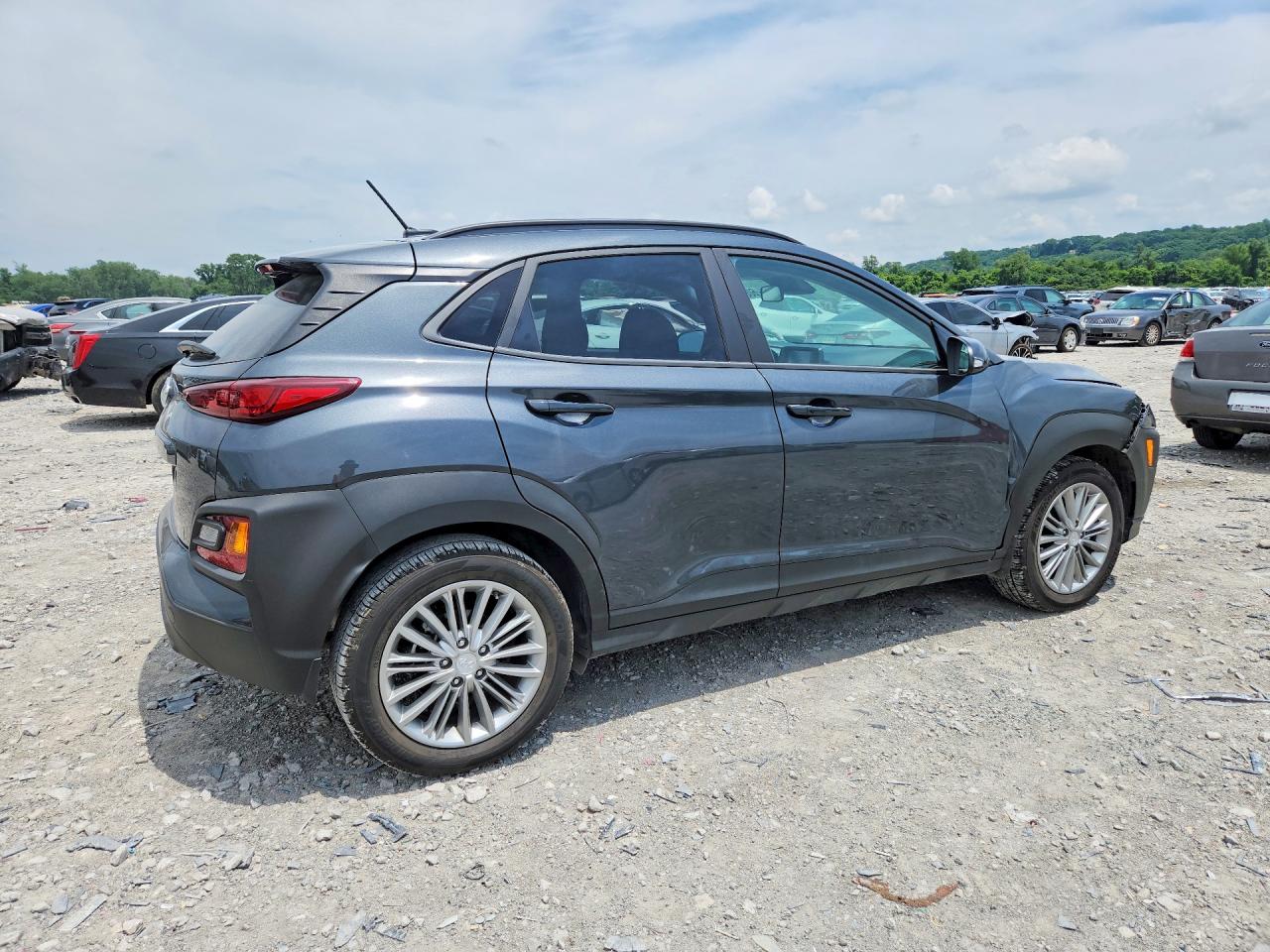 2020 Hyundai Kona Sel Gray vin: KM8K22AA0LU487652