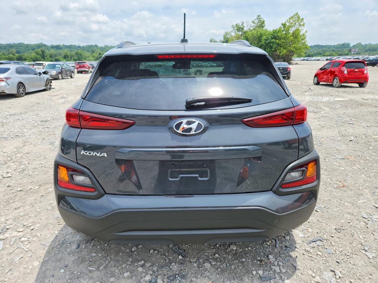 2020 Hyundai Kona Sel Gray vin: KM8K22AA0LU487652