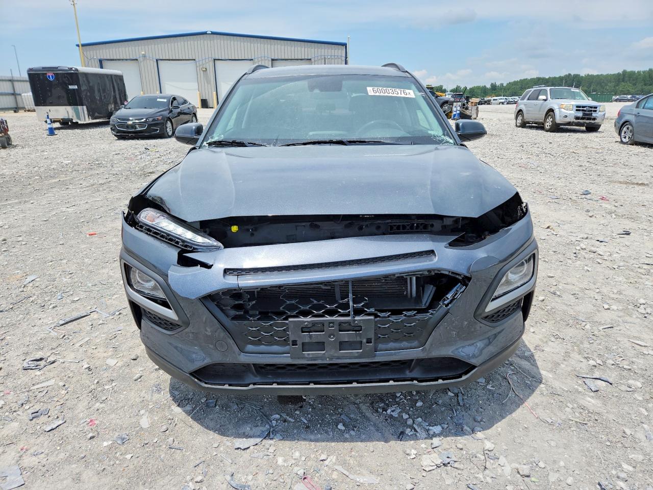 2020 Hyundai Kona Sel Gray vin: KM8K22AA0LU487652