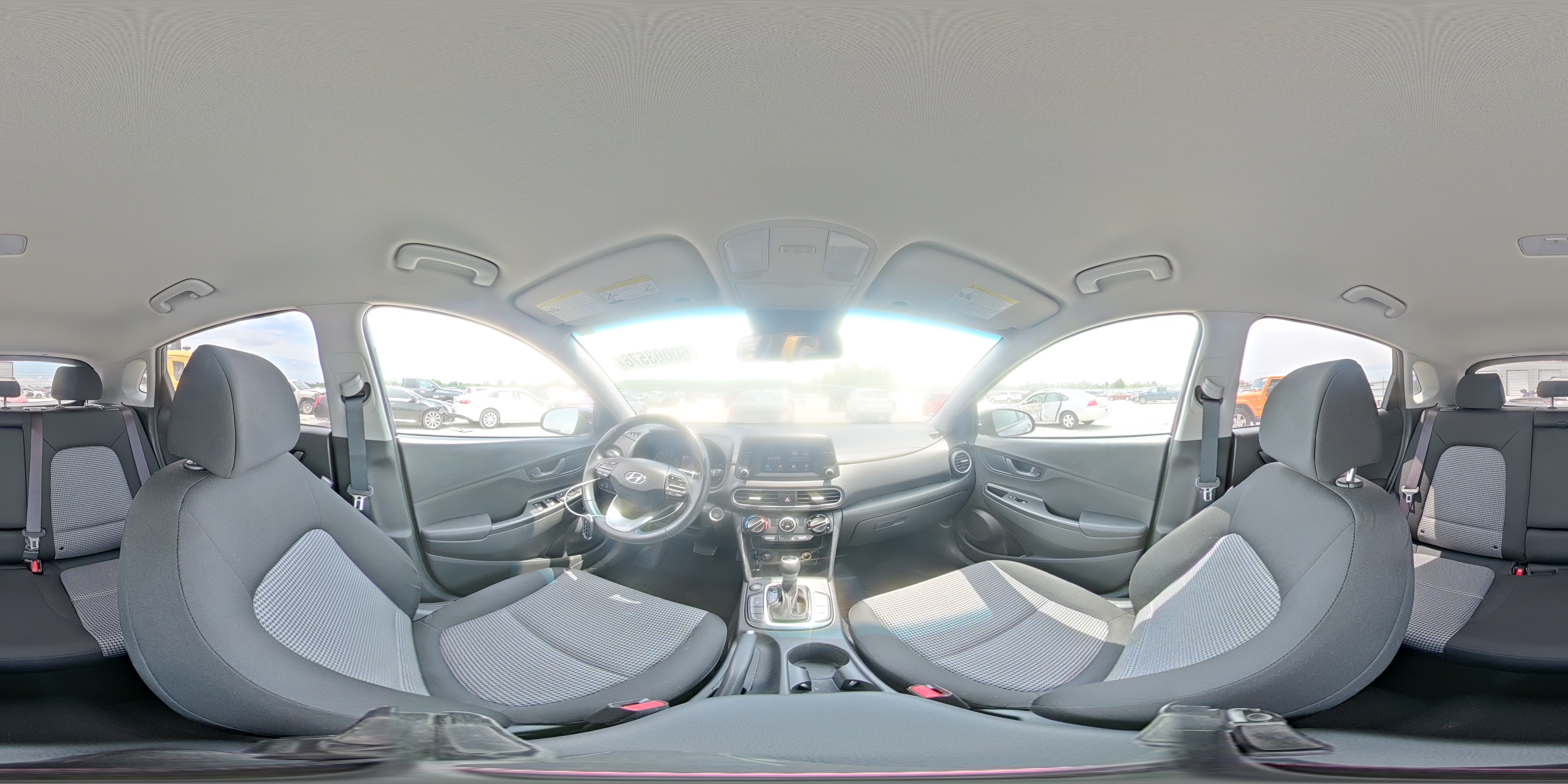 2020 Hyundai Kona Sel Gray vin: KM8K22AA0LU487652