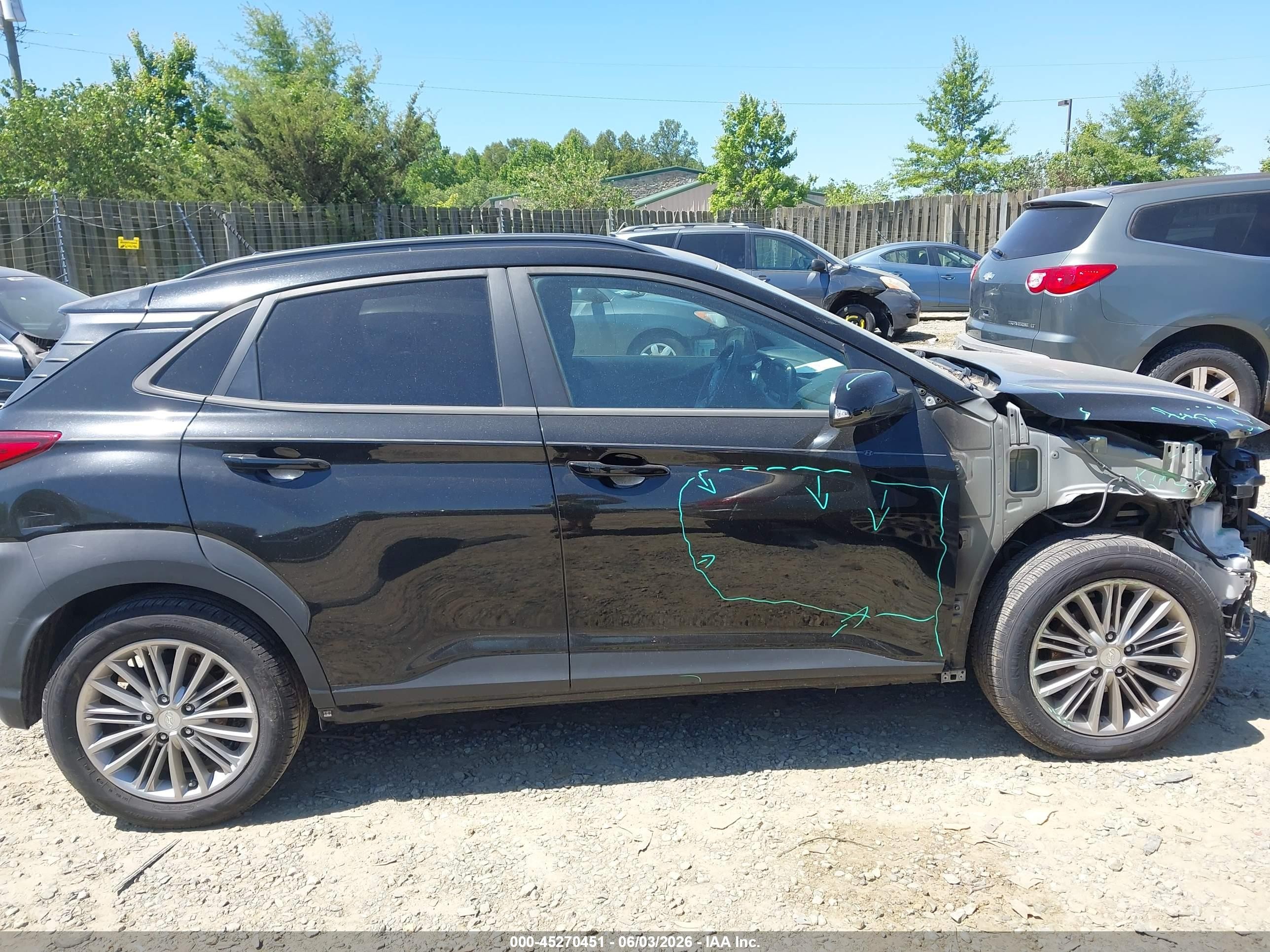 2020 Hyundai Kona Sel Black vin: KM8K22AA1LU404360