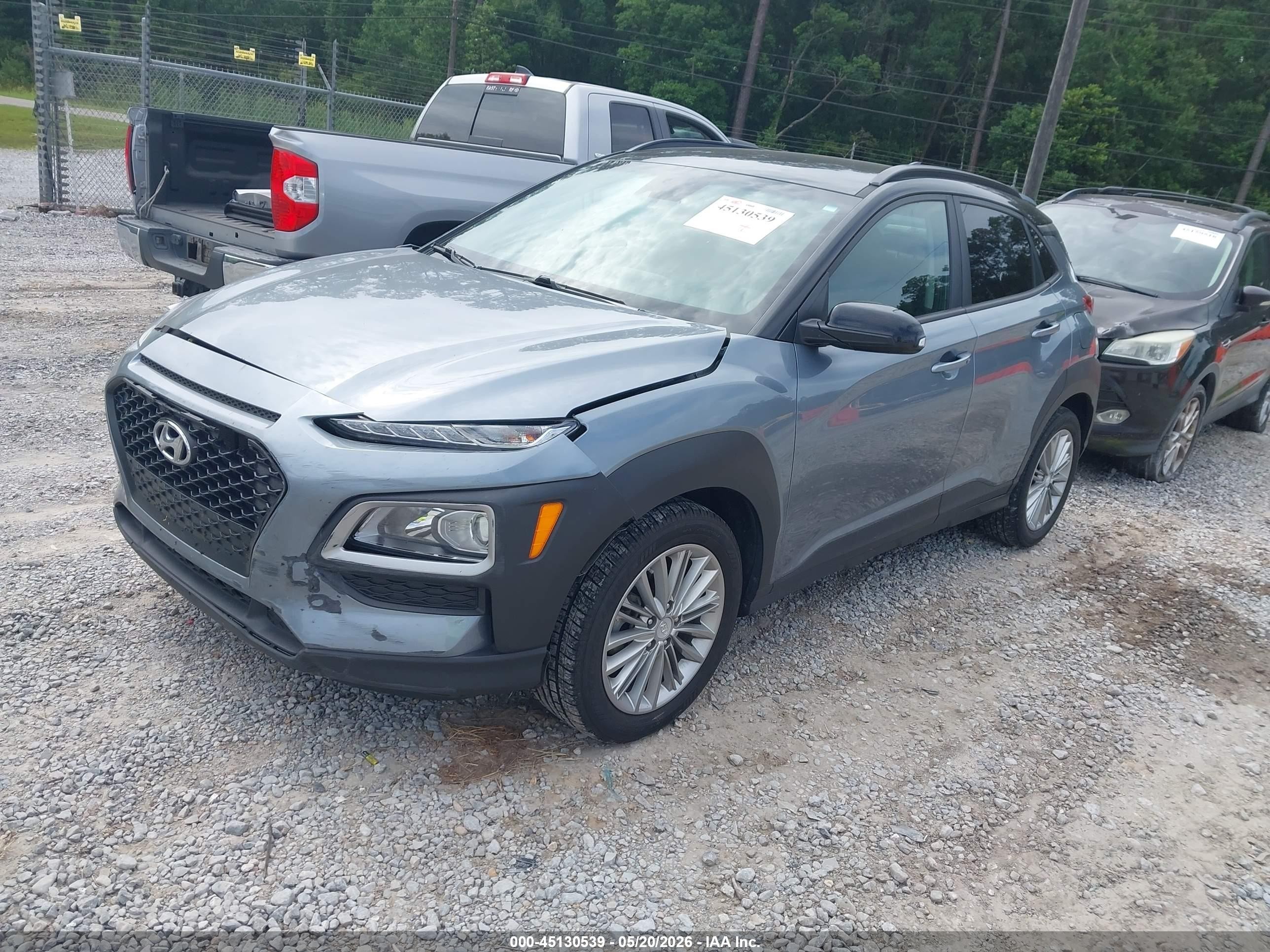 2019 Hyundai Kona Sel Blue vin: KM8K22AA5KU355050