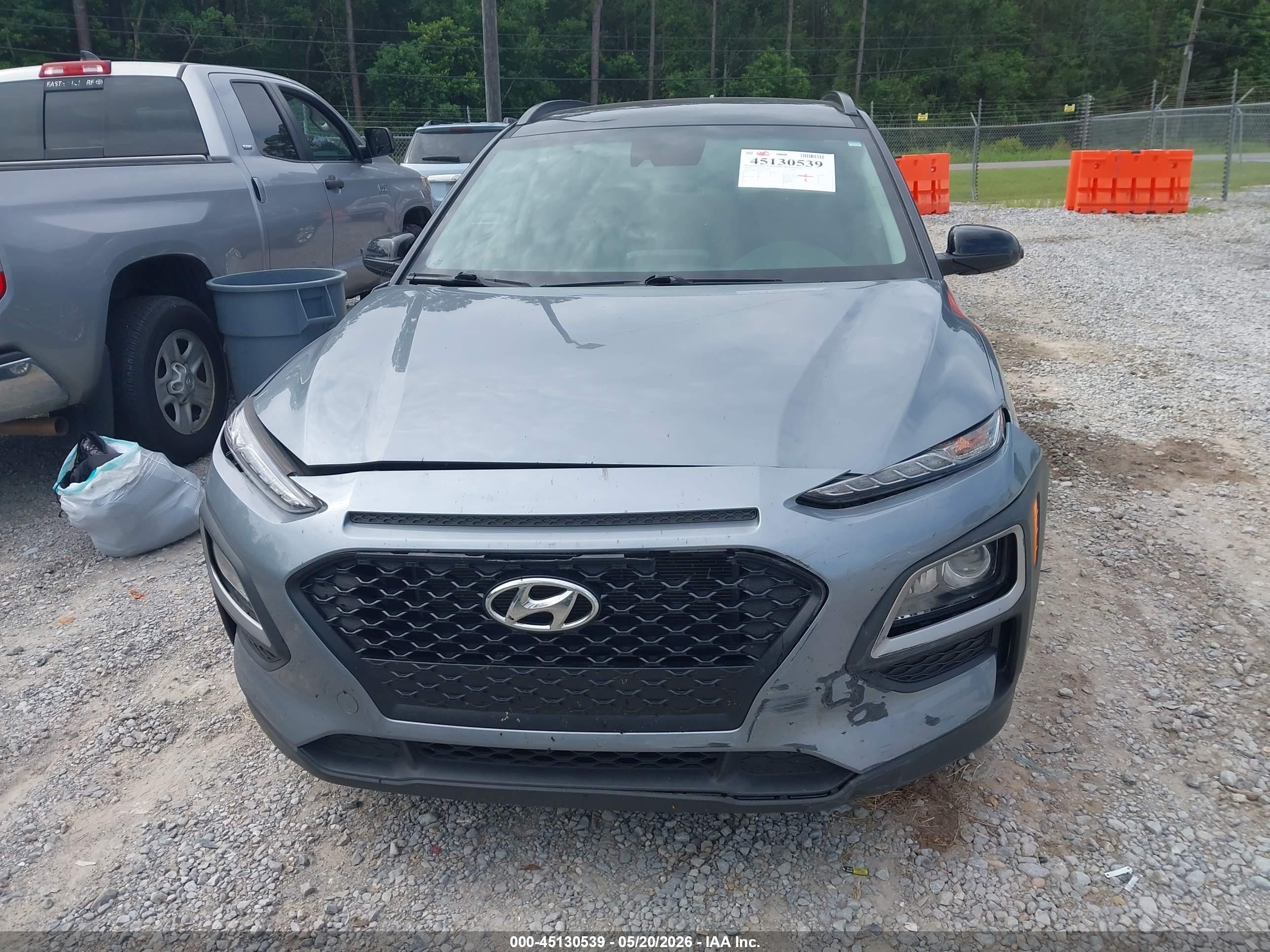 2019 Hyundai Kona Sel Blue vin: KM8K22AA5KU355050