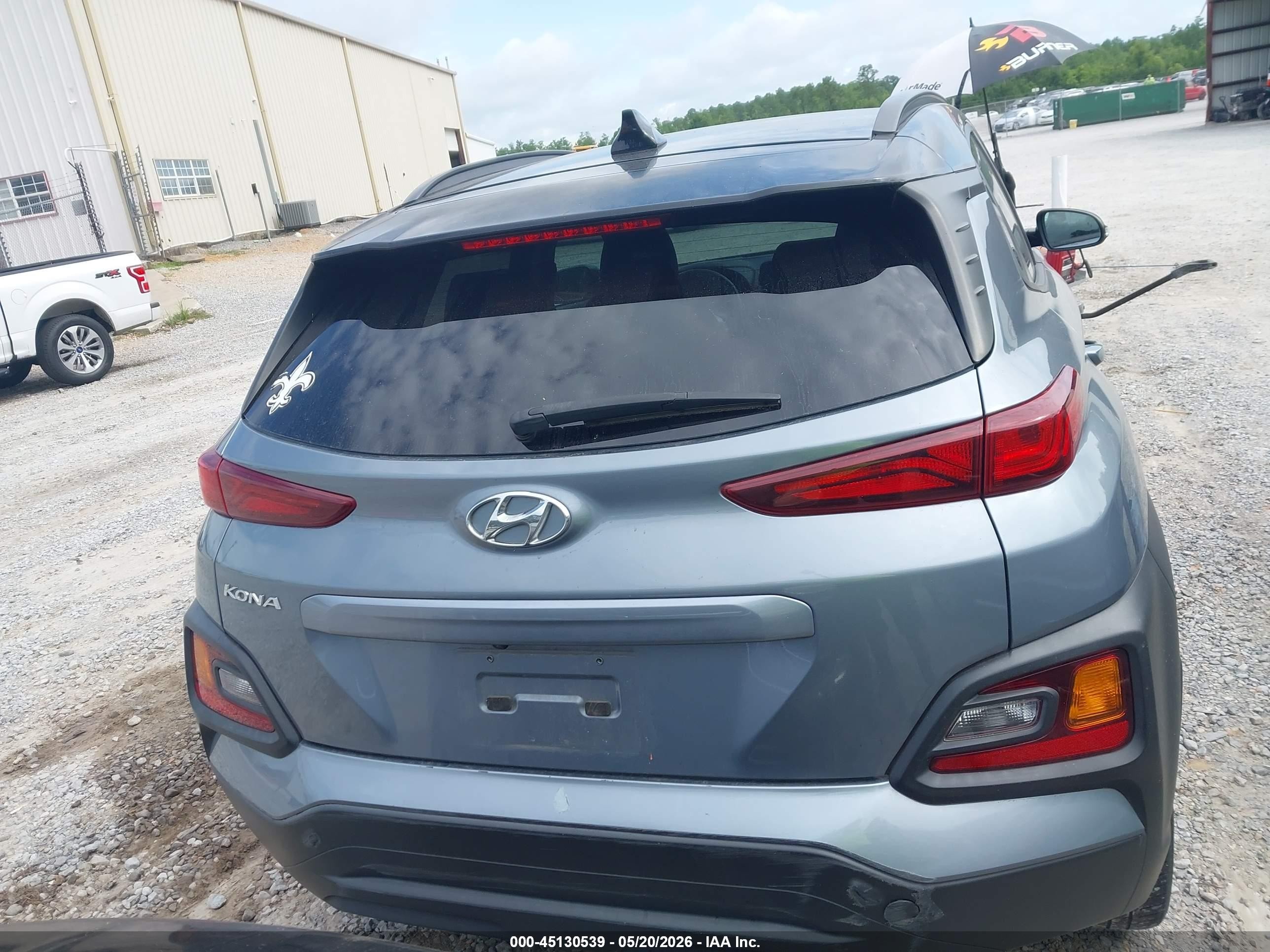 2019 Hyundai Kona Sel Blue vin: KM8K22AA5KU355050