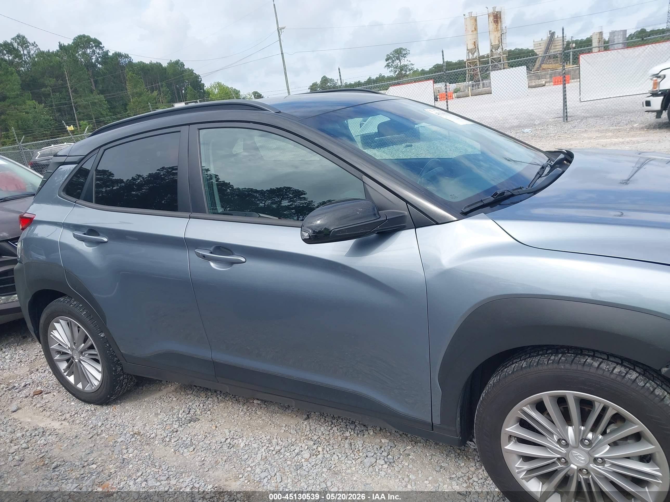 2019 Hyundai Kona Sel Blue vin: KM8K22AA5KU355050