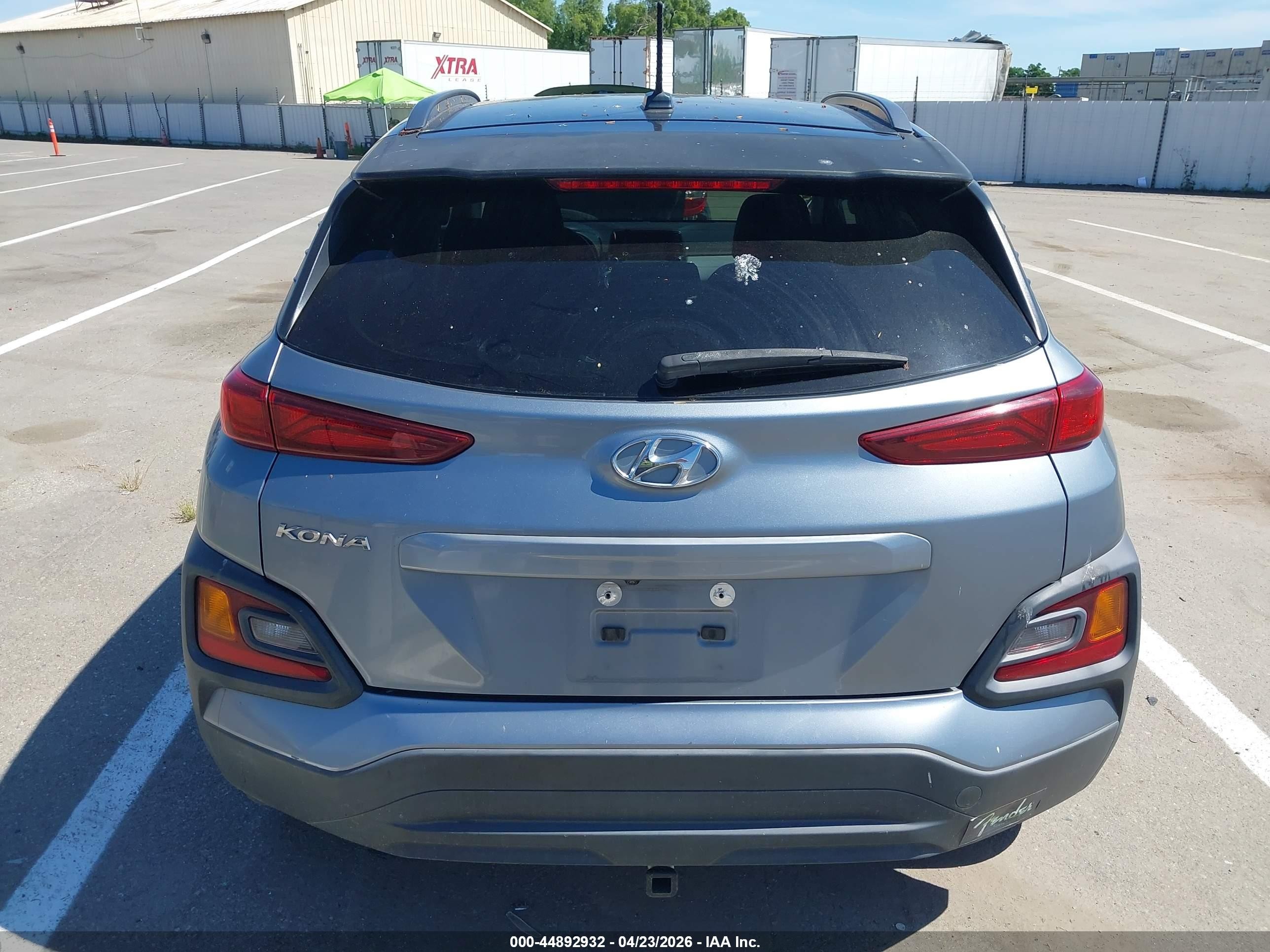 2019 Hyundai Kona Sel Серый vin: KM8K22AA5KU397024