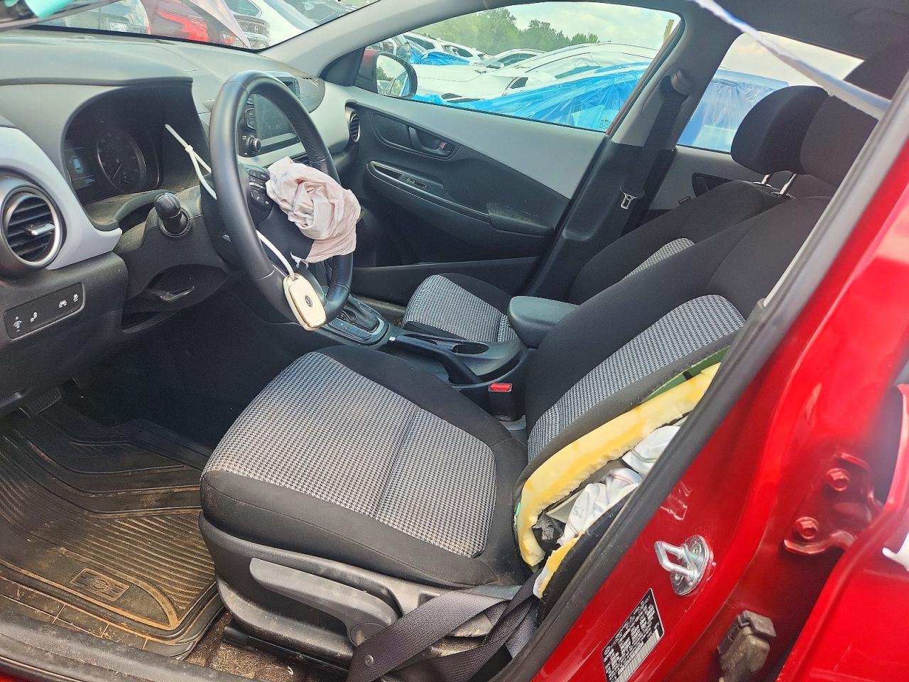 2021 Hyundai Kona Sel Red vin: KM8K22AA5MU668554