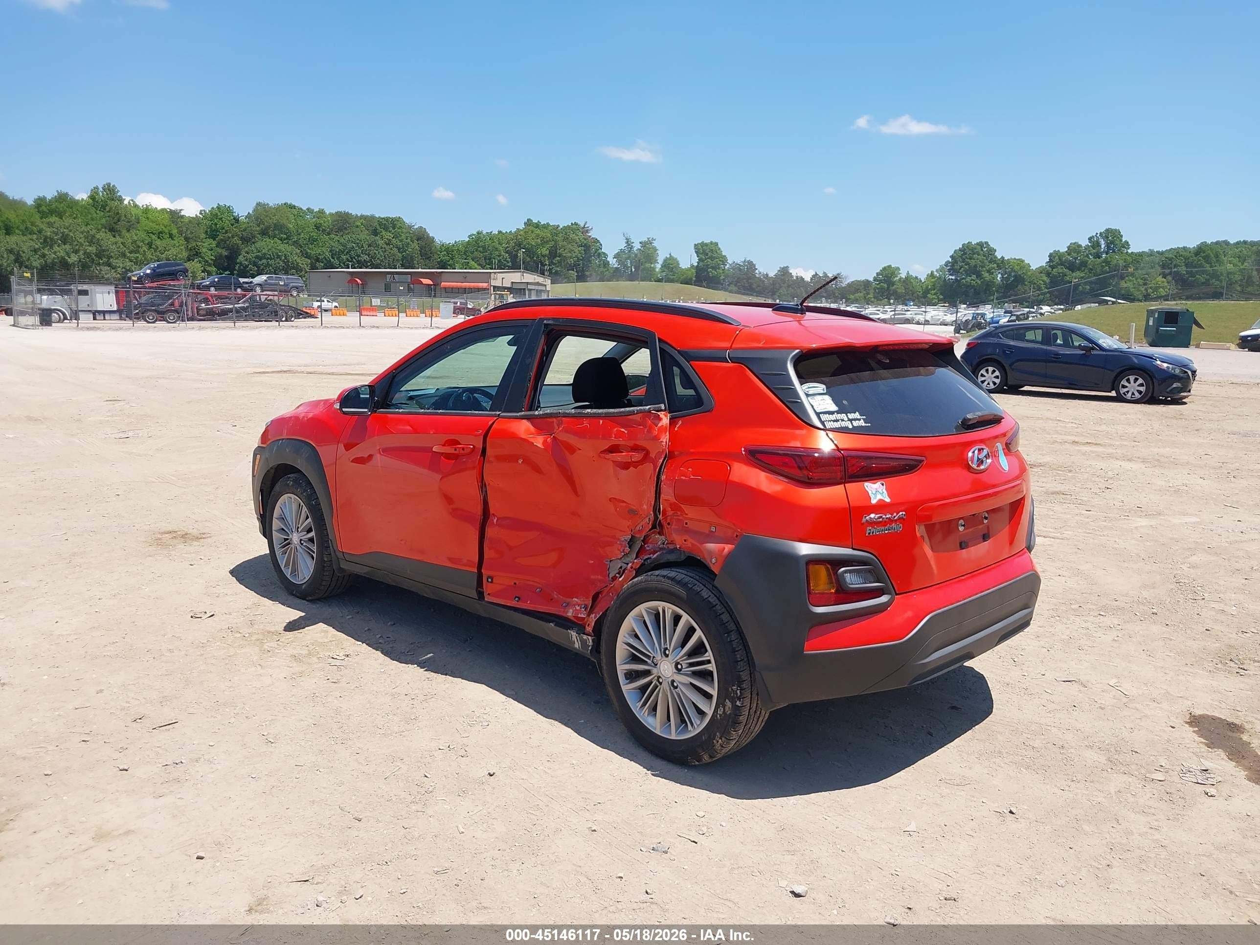 2020 Hyundai Kona Sel Оранжевый vin: KM8K22AA6LU560362