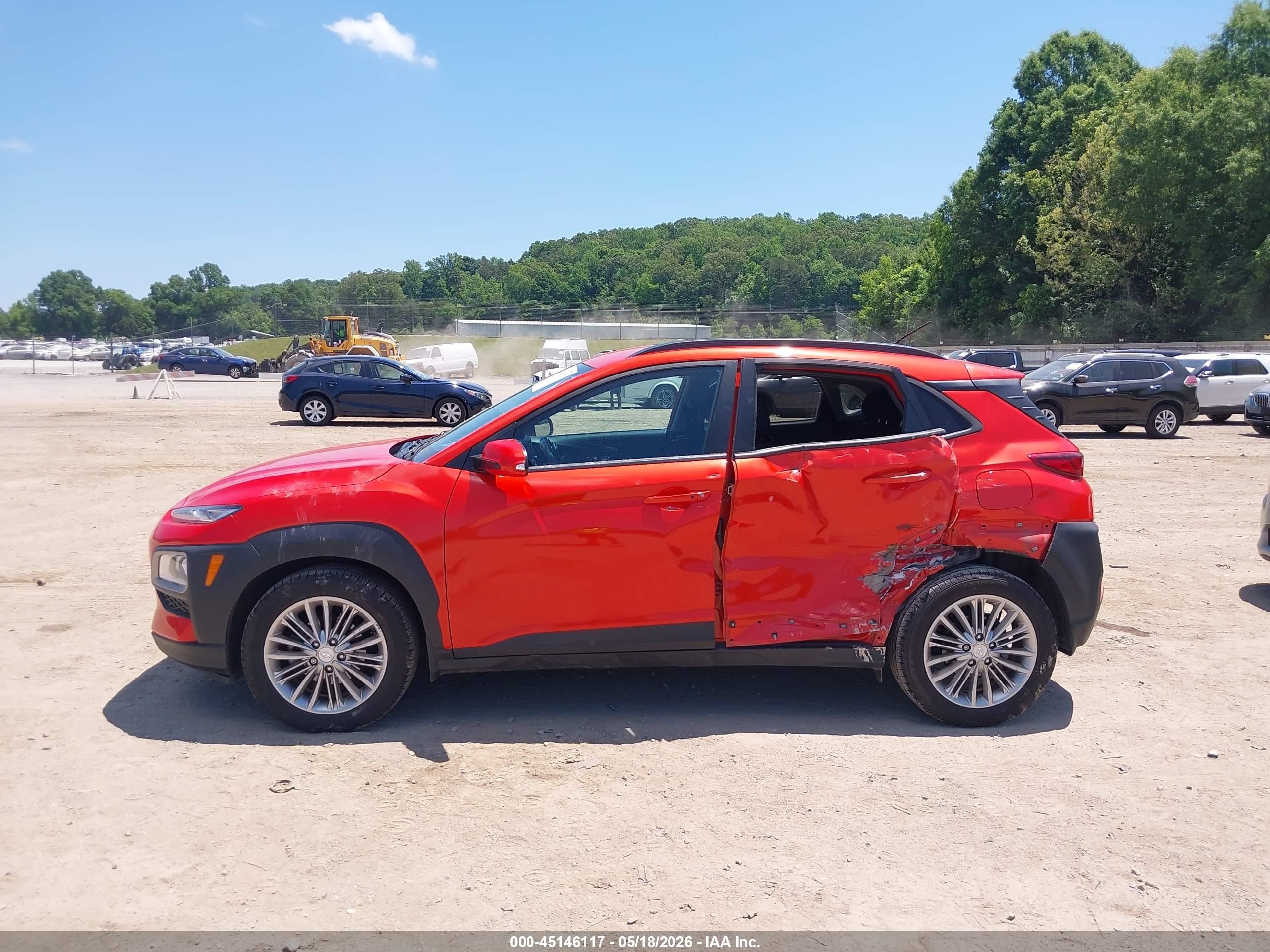 2020 Hyundai Kona Sel Оранжевый vin: KM8K22AA6LU560362