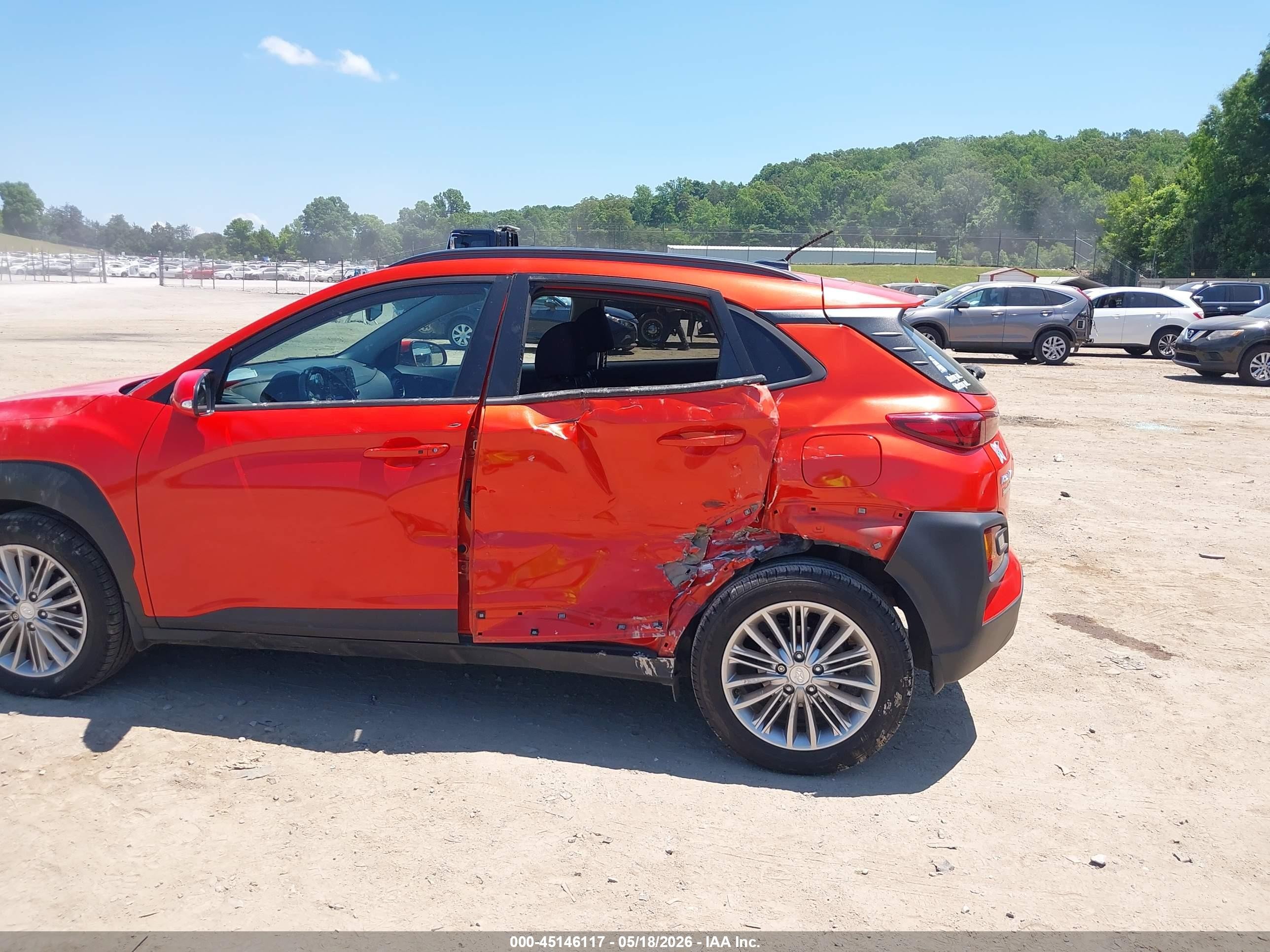 2020 Hyundai Kona Sel Оранжевый vin: KM8K22AA6LU560362