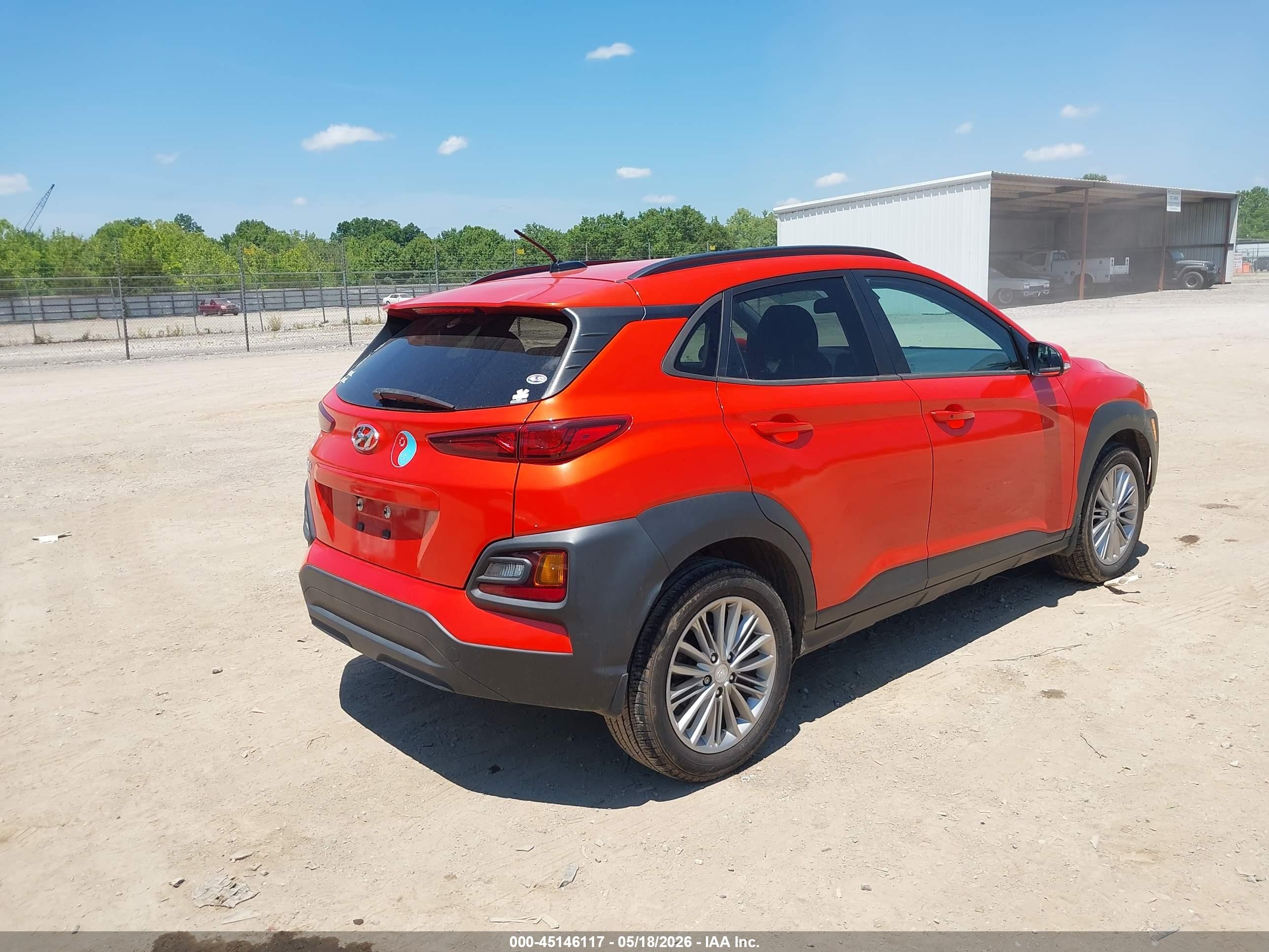2020 Hyundai Kona Sel Оранжевый vin: KM8K22AA6LU560362
