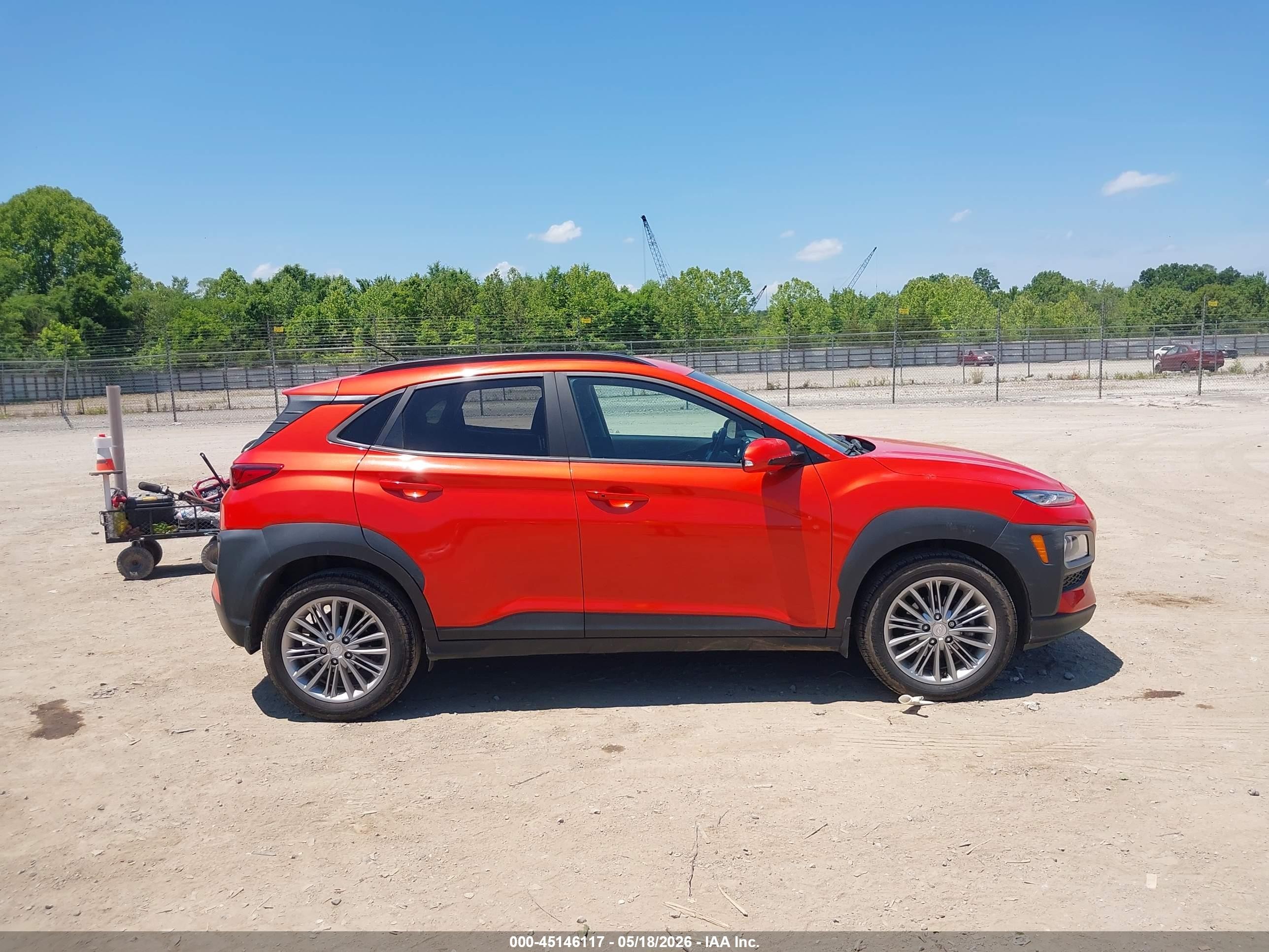 2020 Hyundai Kona Sel Оранжевый vin: KM8K22AA6LU560362