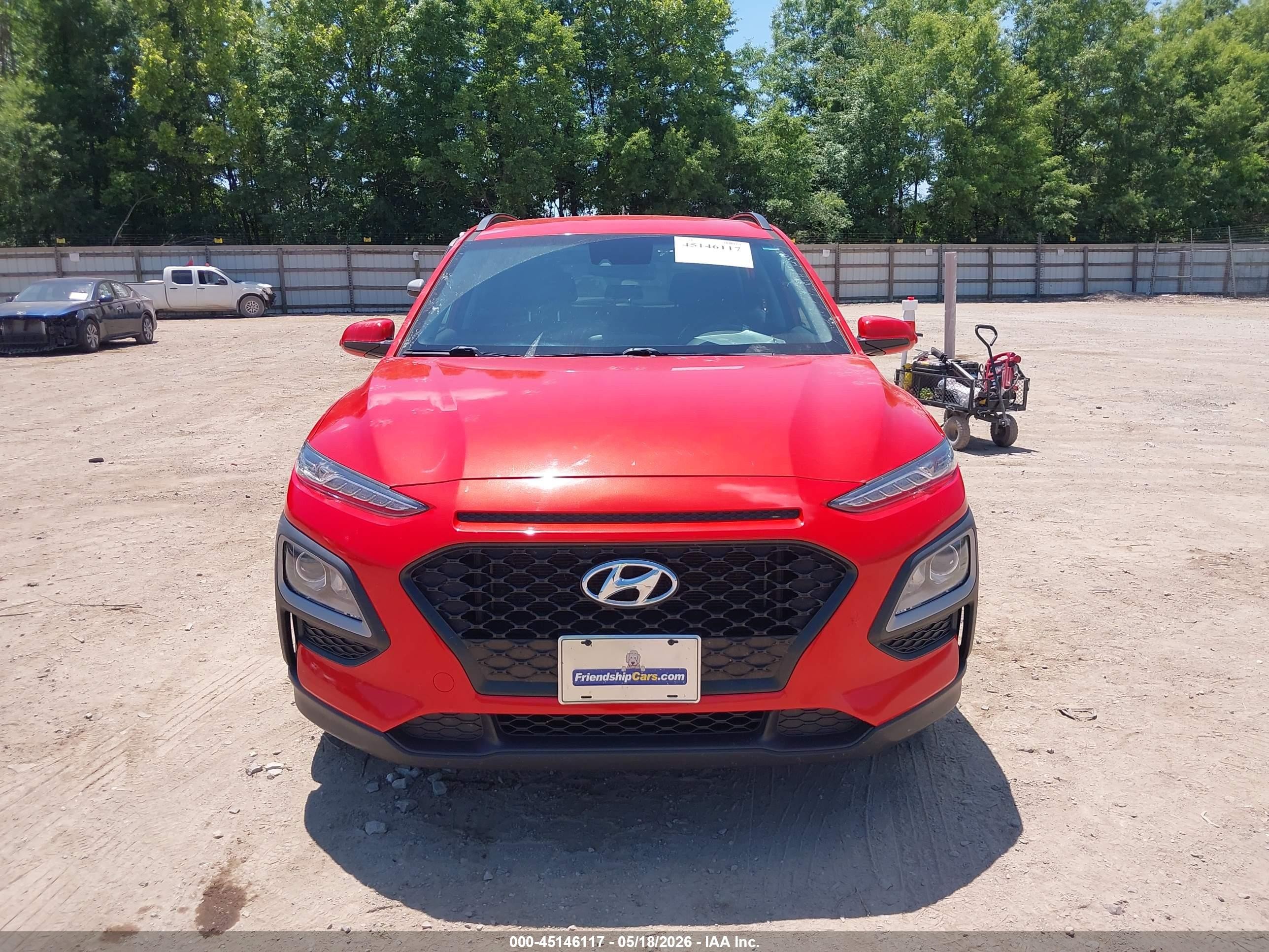 2020 Hyundai Kona Sel Оранжевый vin: KM8K22AA6LU560362