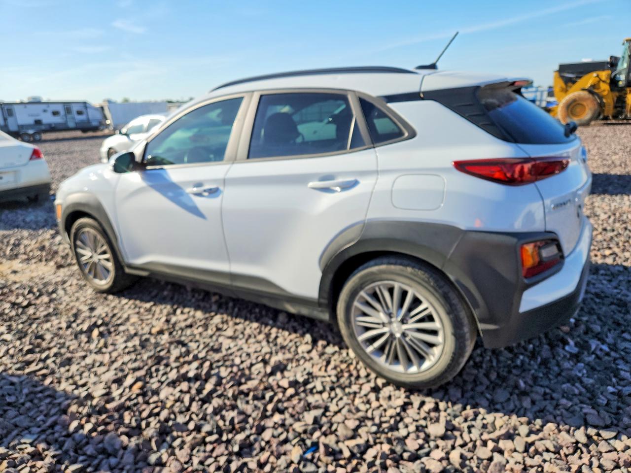 2020 Hyundai Kona Sel White vin: KM8K22AA8LU515374