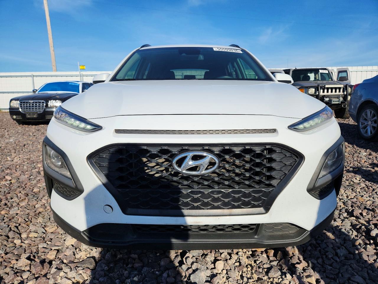 2020 Hyundai Kona Sel White vin: KM8K22AA8LU515374