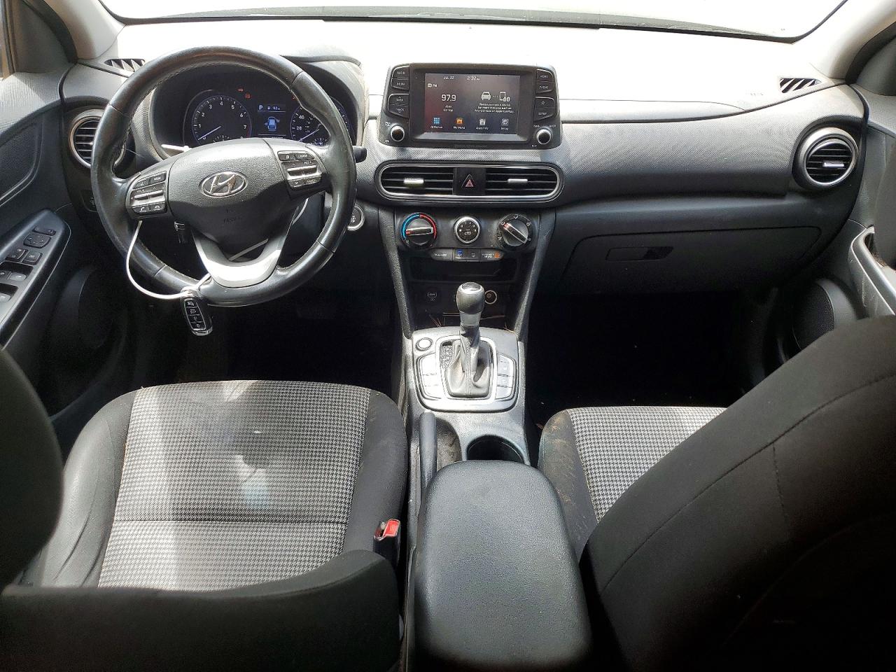 2021 Hyundai Kona Sel Black vin: KM8K22AA8MU598953
