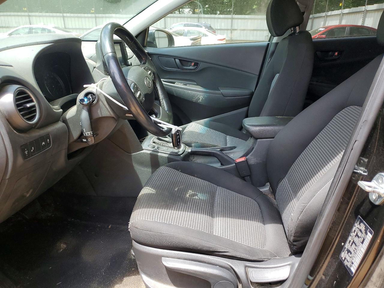 2021 Hyundai Kona Sel Black vin: KM8K22AA8MU598953