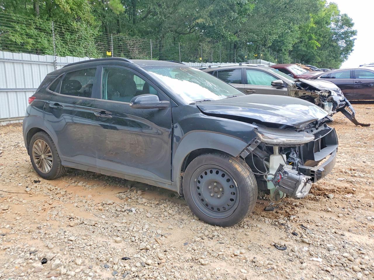 2021 Hyundai Kona Sel Black vin: KM8K22AA8MU598953