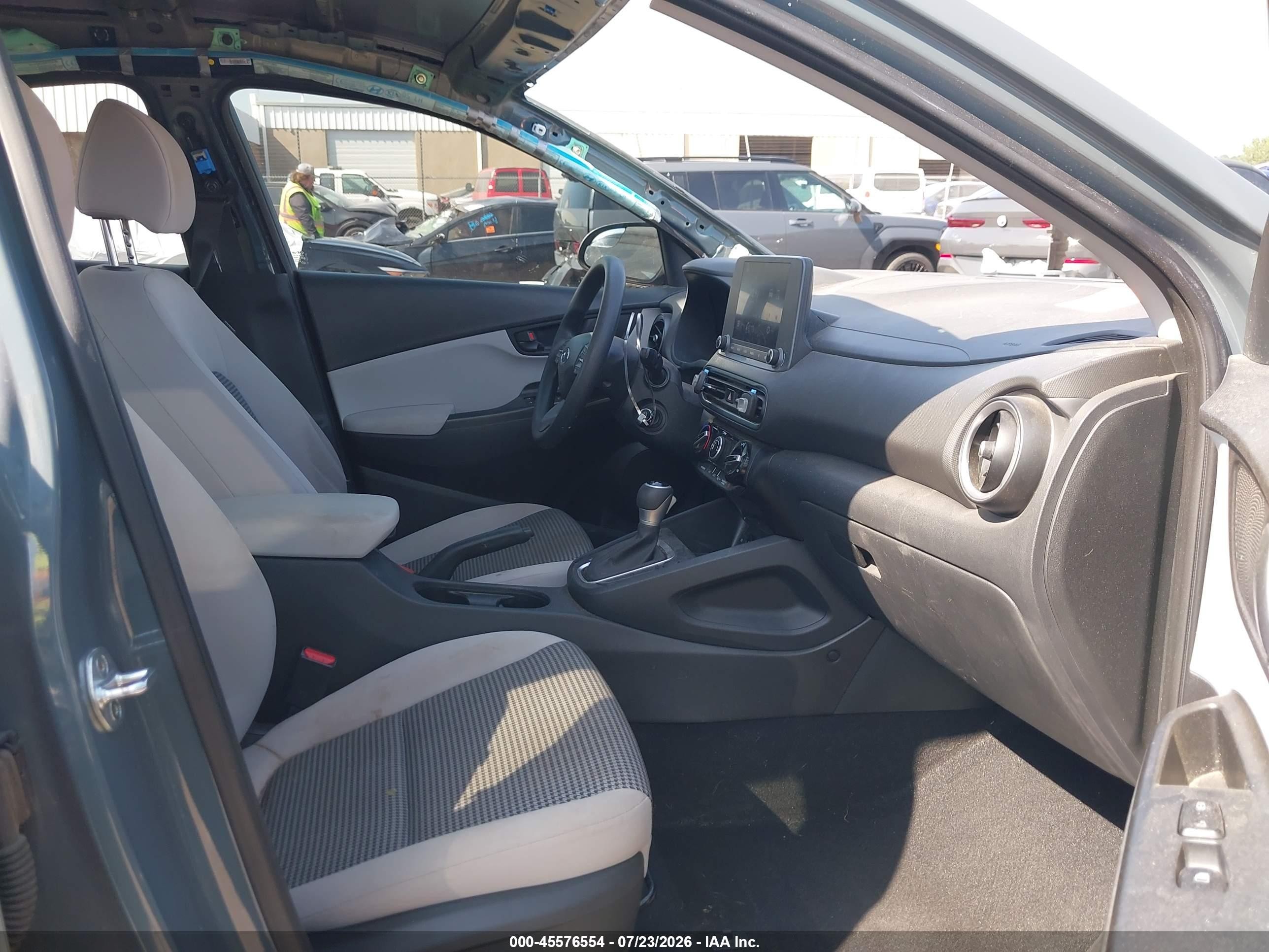 2022 Hyundai Kona Se Green vin: KM8K22AB2NU887868