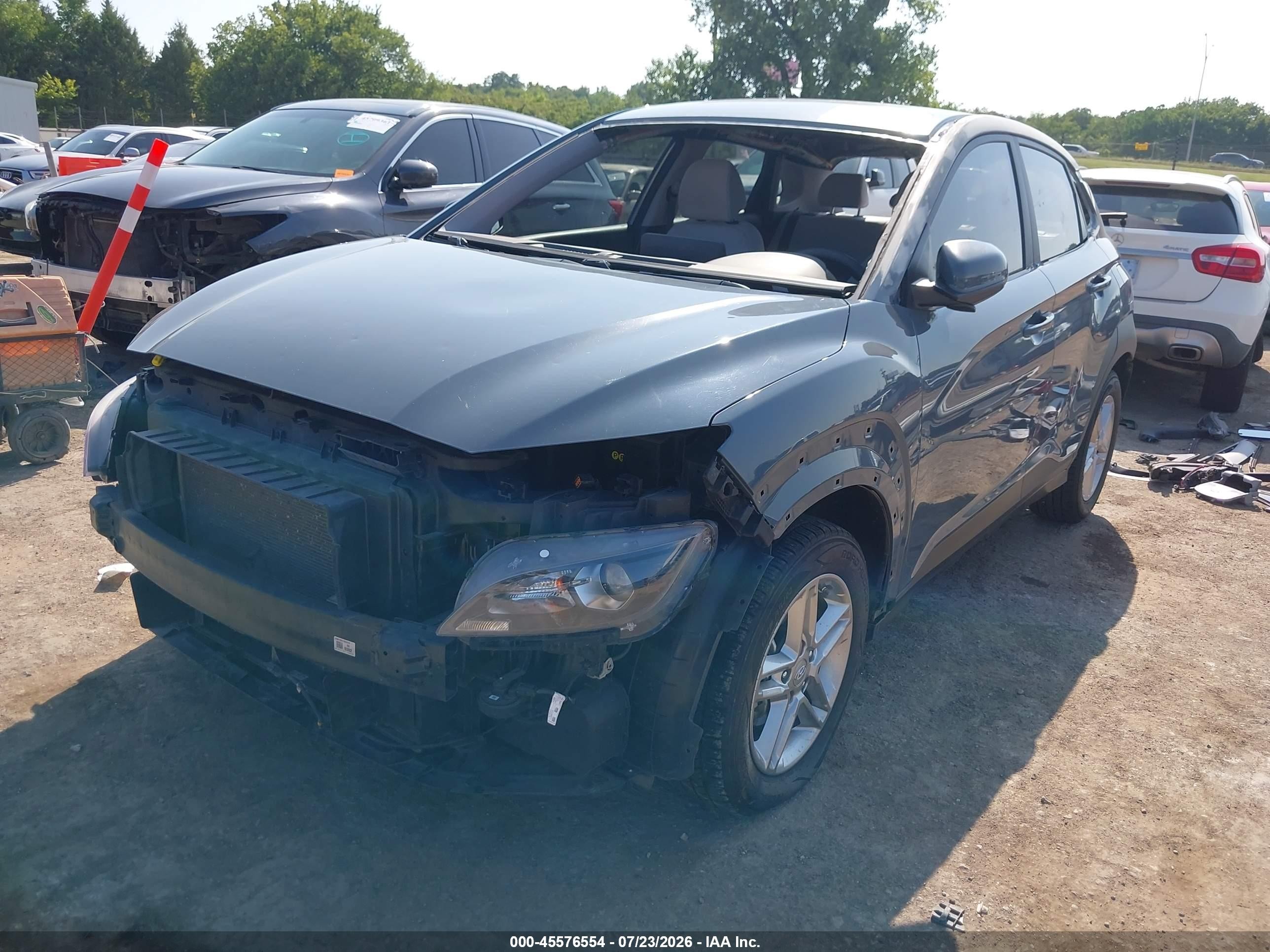 2022 Hyundai Kona Se Green vin: KM8K22AB2NU887868