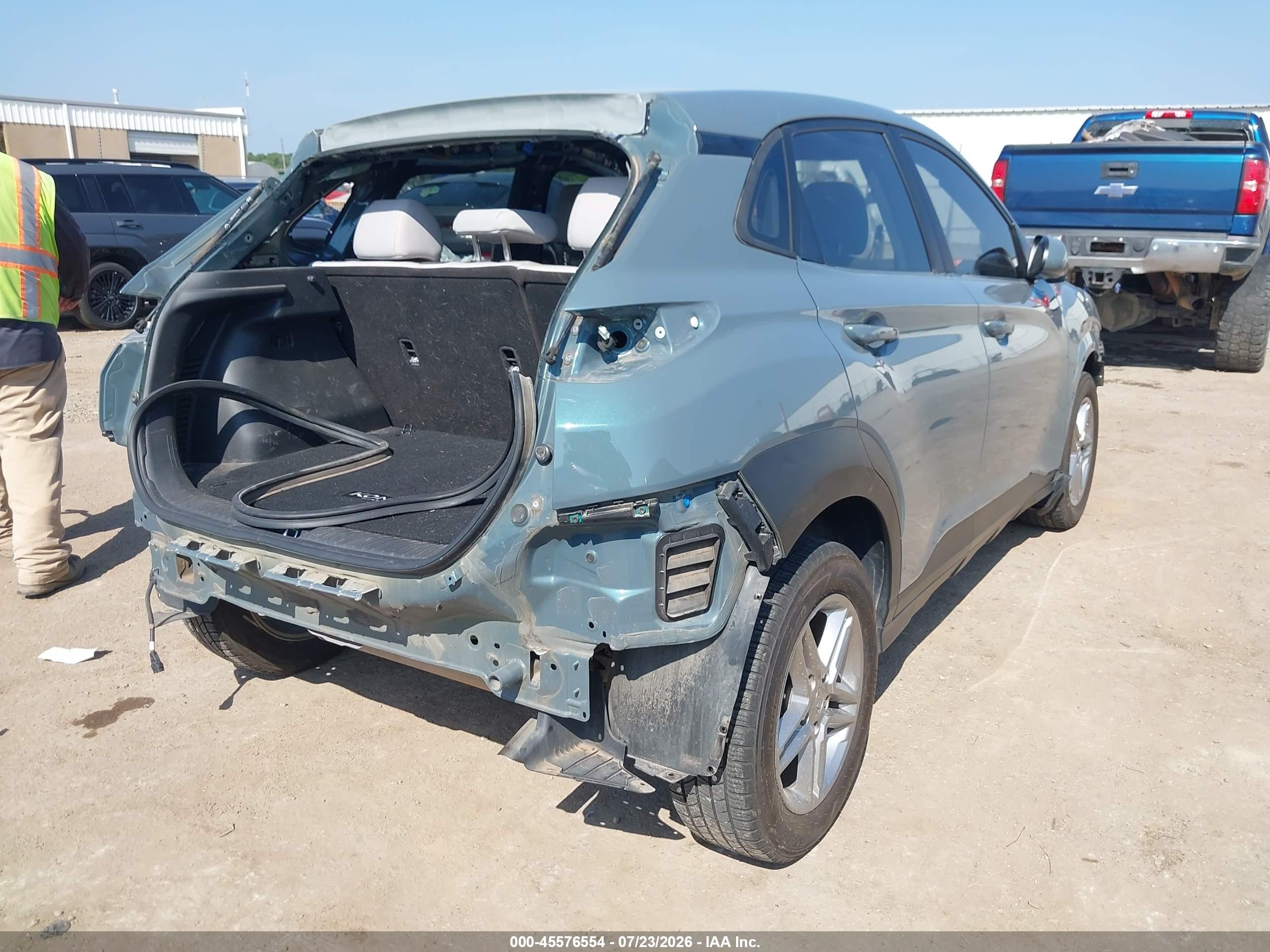 2022 Hyundai Kona Se Green vin: KM8K22AB2NU887868