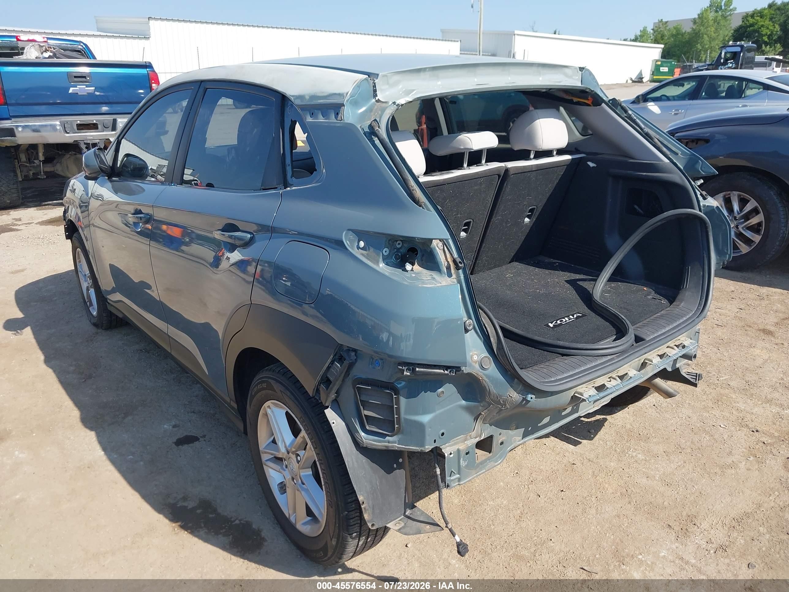 2022 Hyundai Kona Se Green vin: KM8K22AB2NU887868